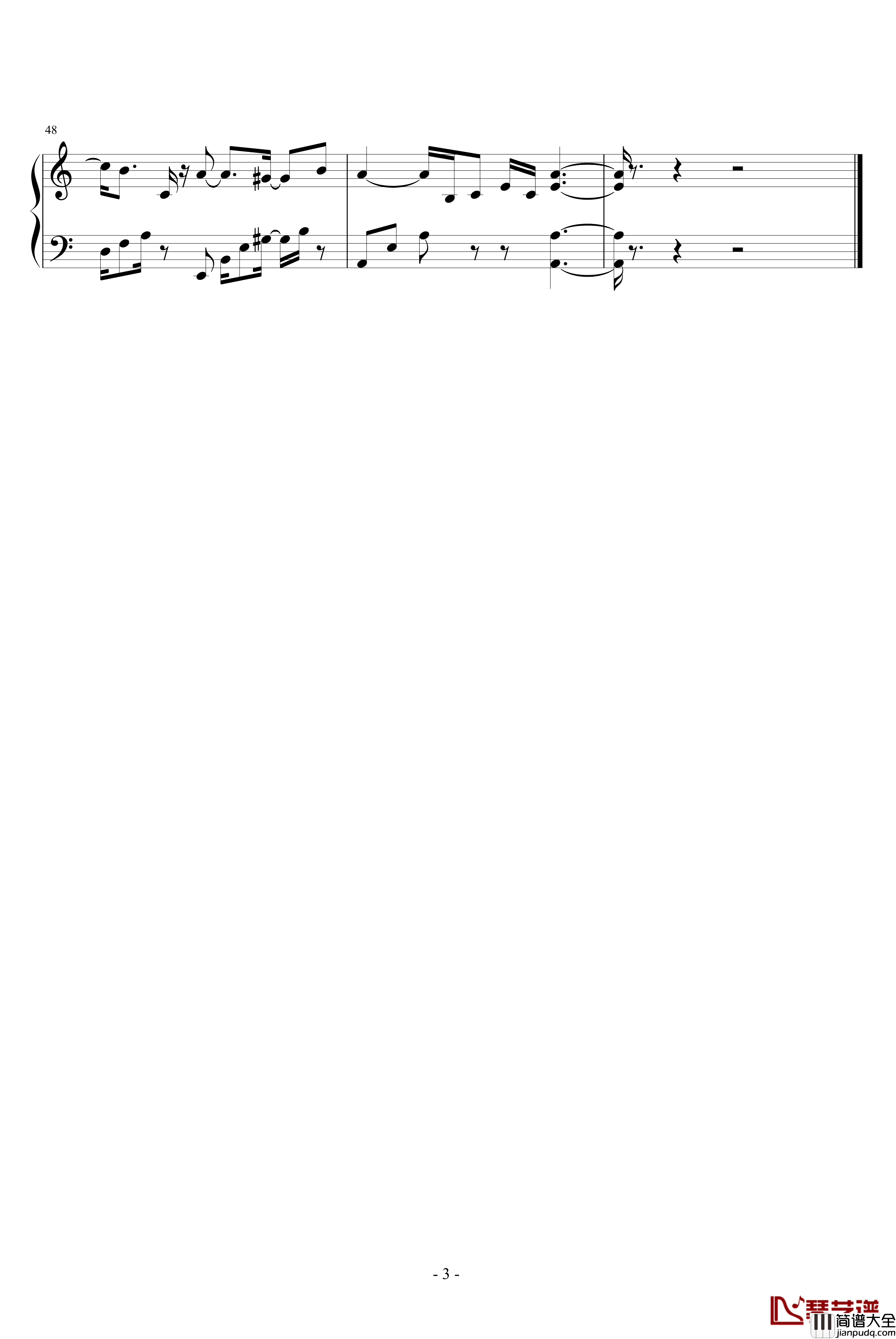 即兴钢琴谱_shijindi3