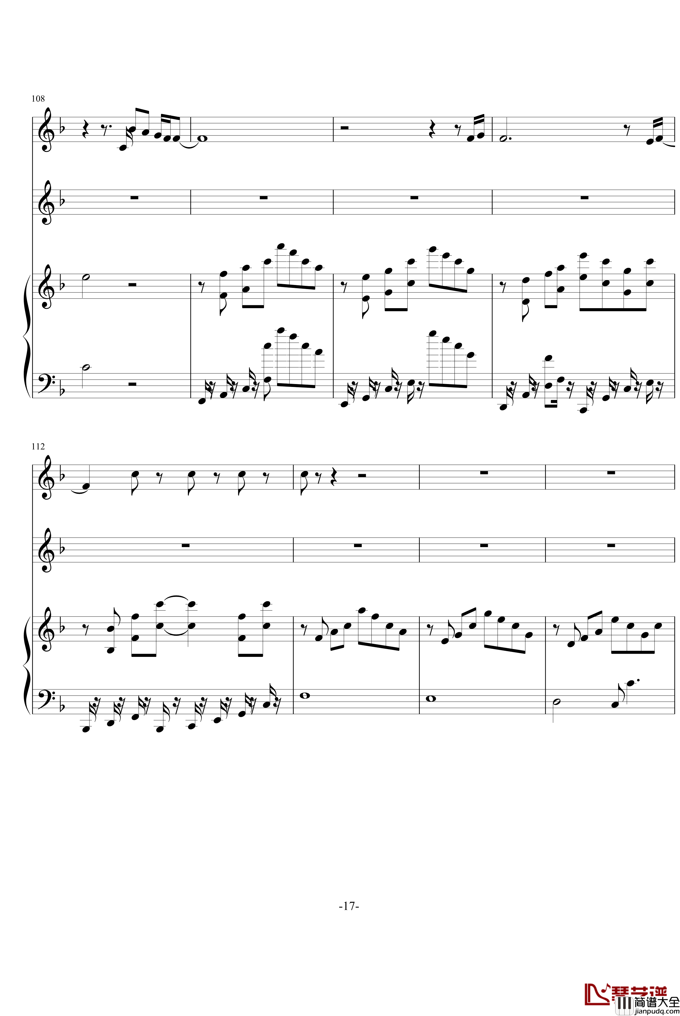 高达00_Trust_you钢琴谱_动漫影视