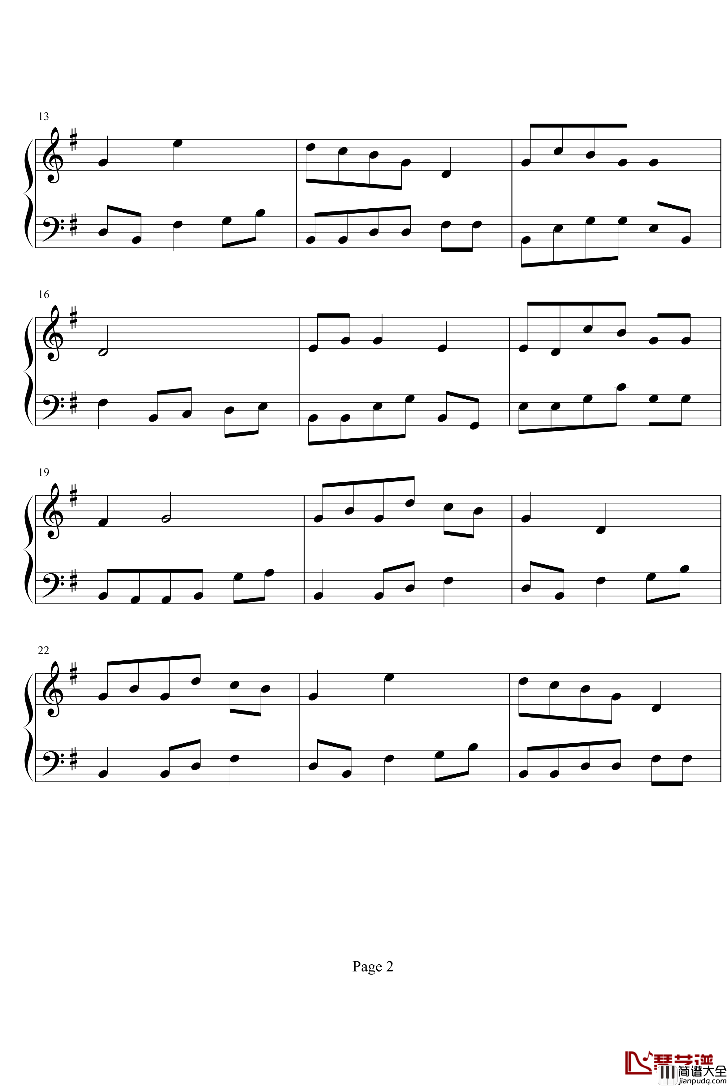 音乐响起的地方钢琴谱_罗军