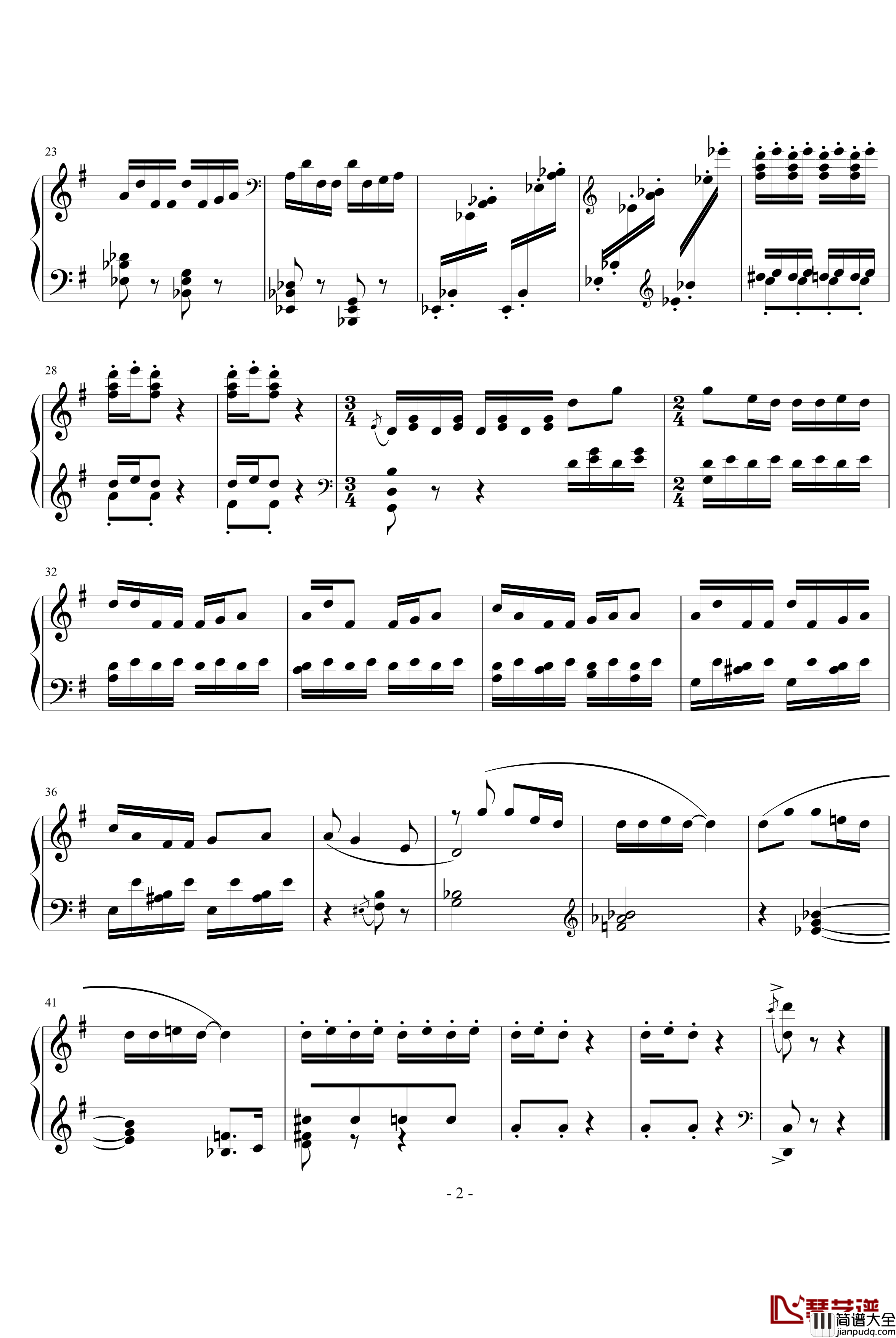 猜调钢琴谱_王建中