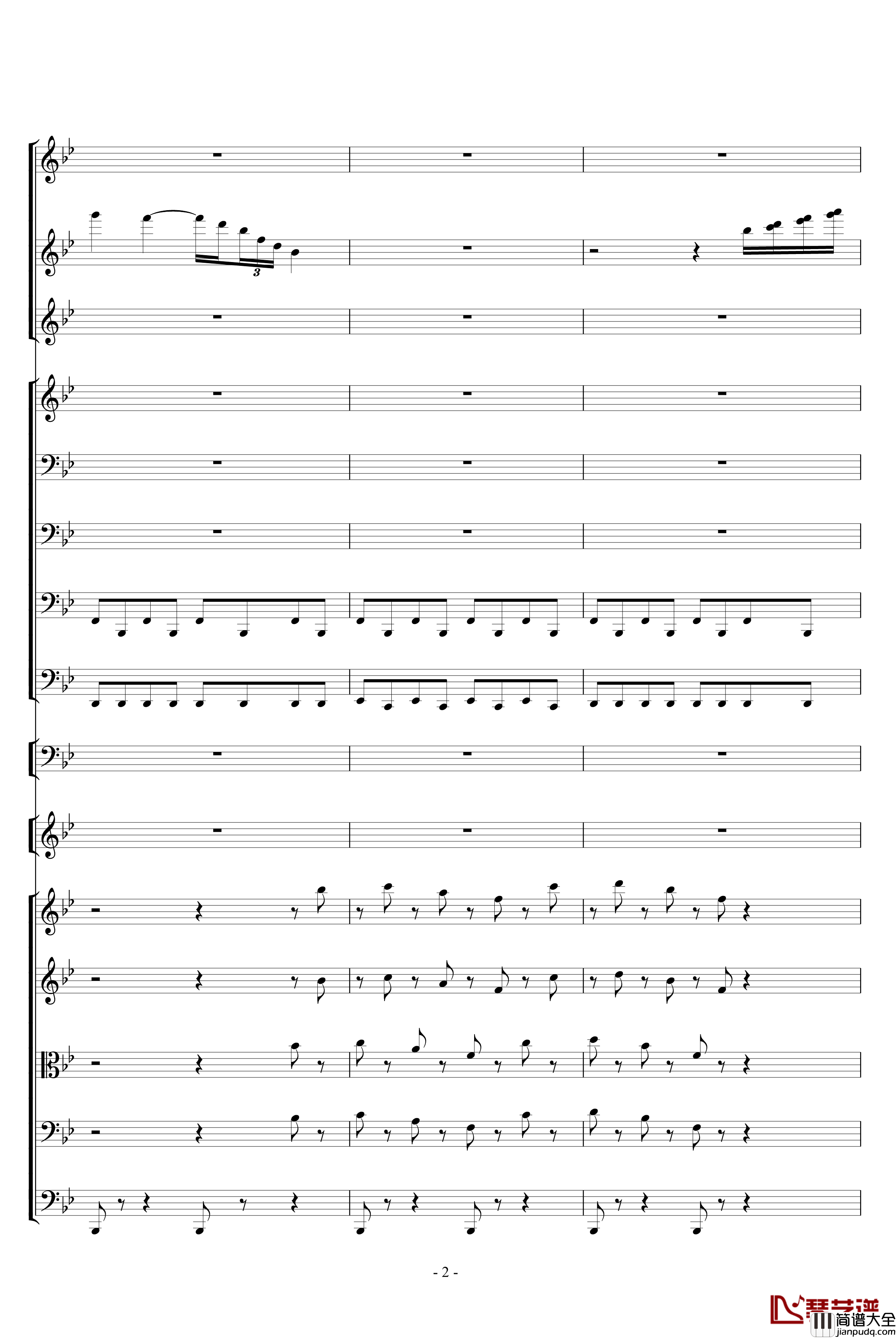 中国舞曲钢琴谱_柴科夫斯基_Peter_Ilyich_Tchaikovsky