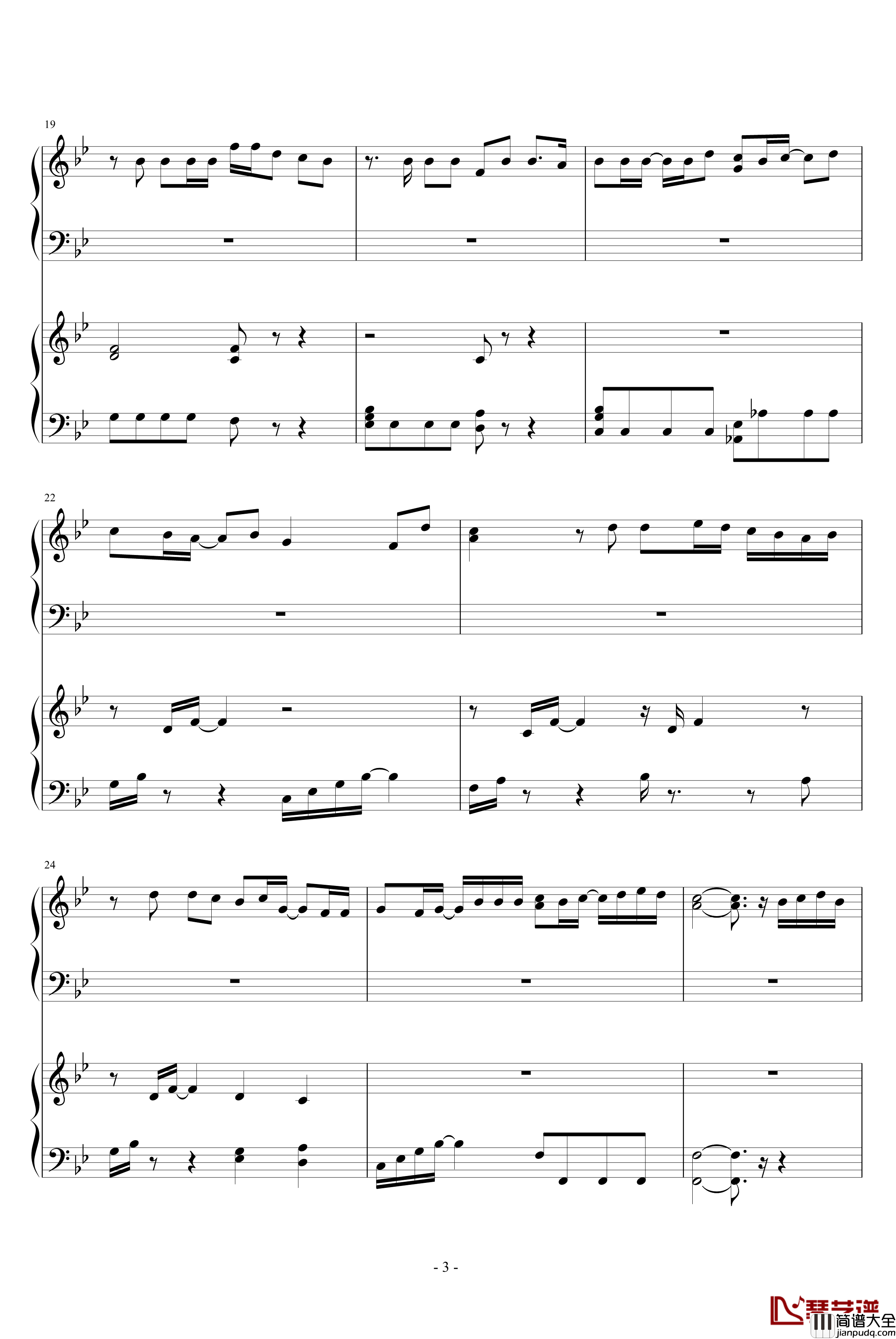 チェリッシュ_Cherish钢琴谱_piano_NEWS