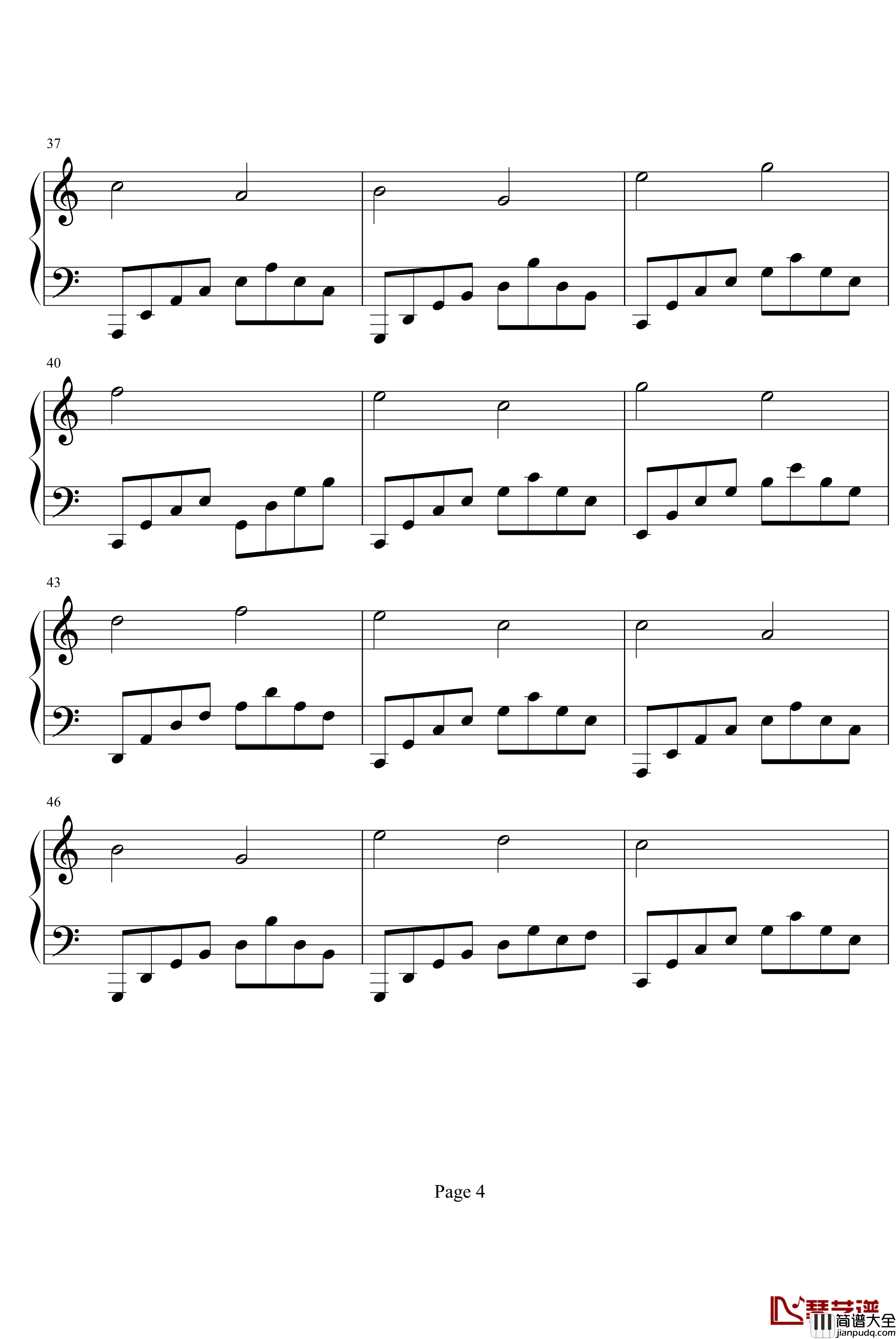 我们的回忆钢琴谱_罗军