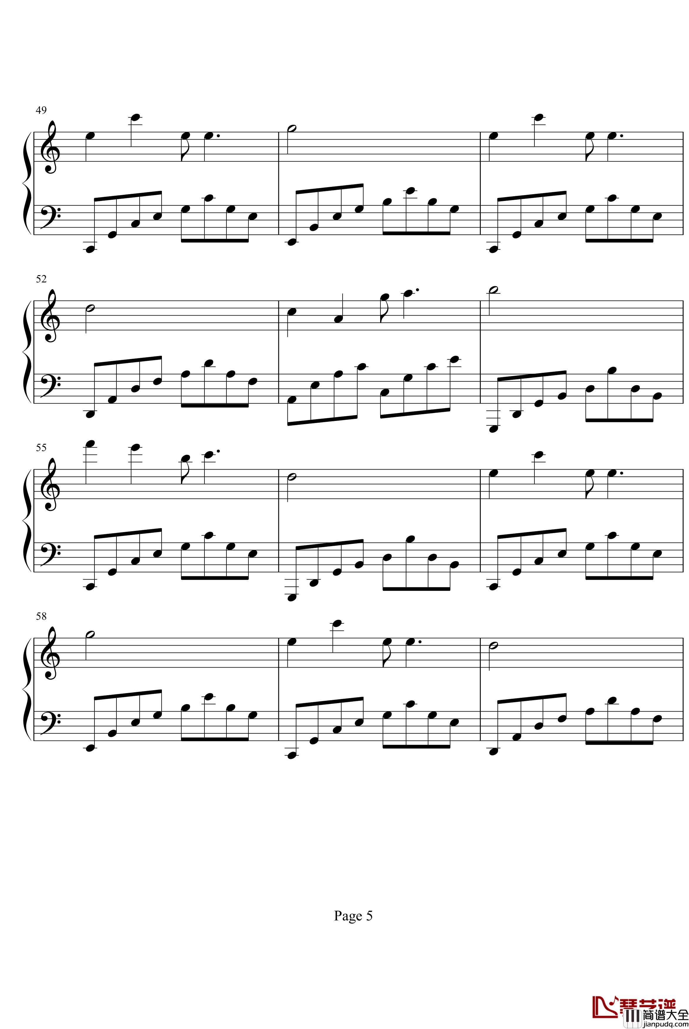 我们的回忆钢琴谱_罗军