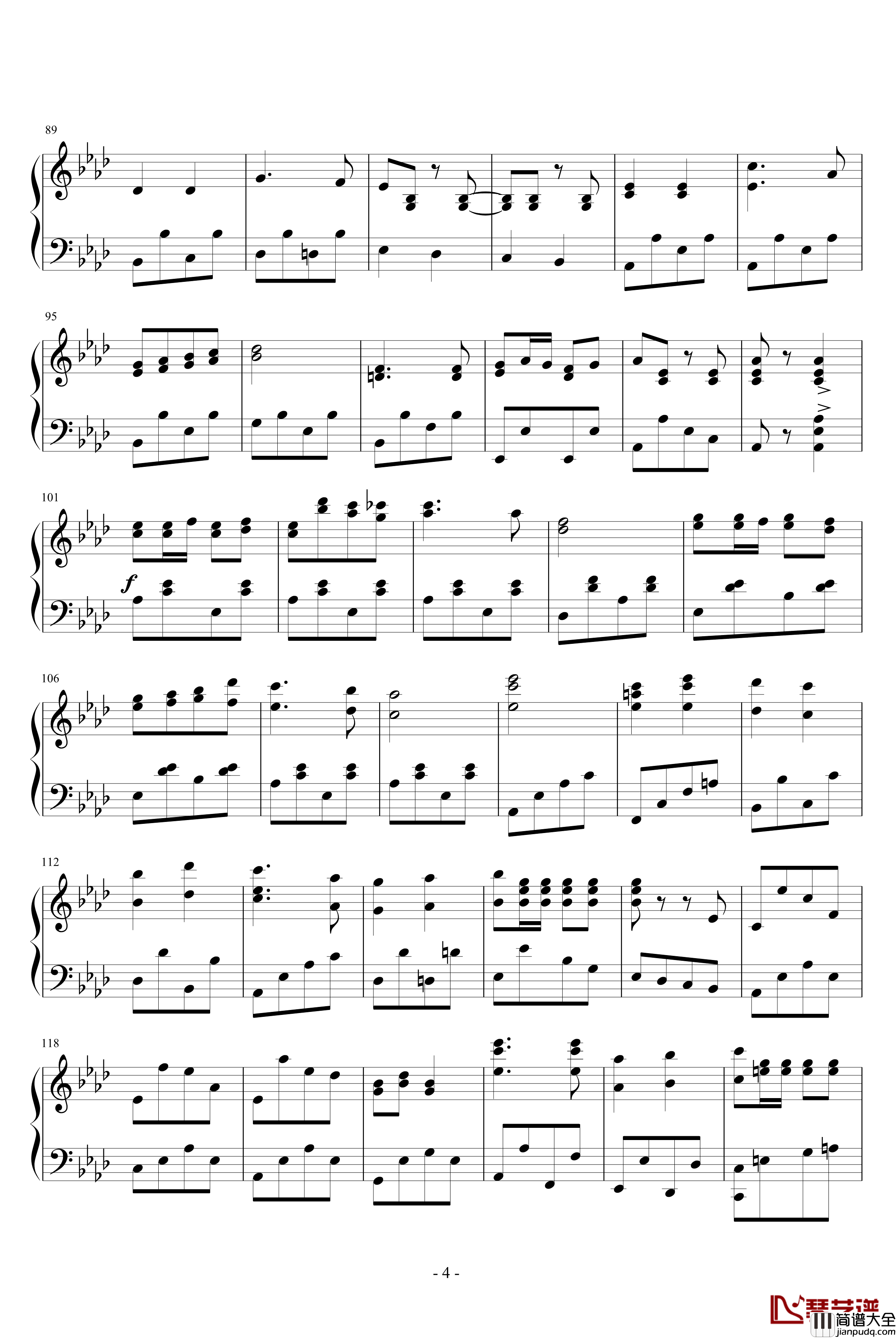 邮递马车钢琴谱_古关裕