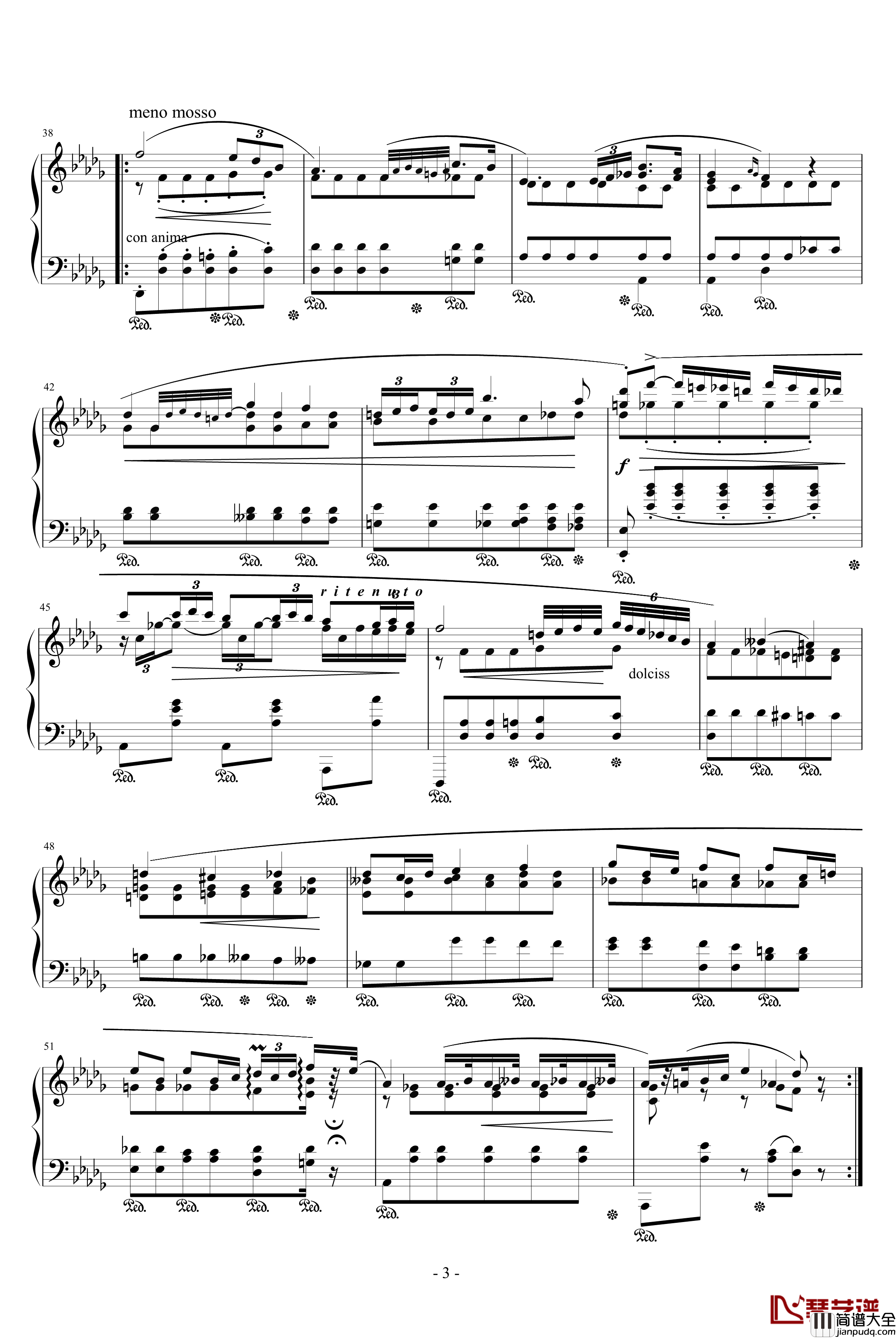 升c小调波罗乃兹舞曲钢琴谱_肖邦_chopin