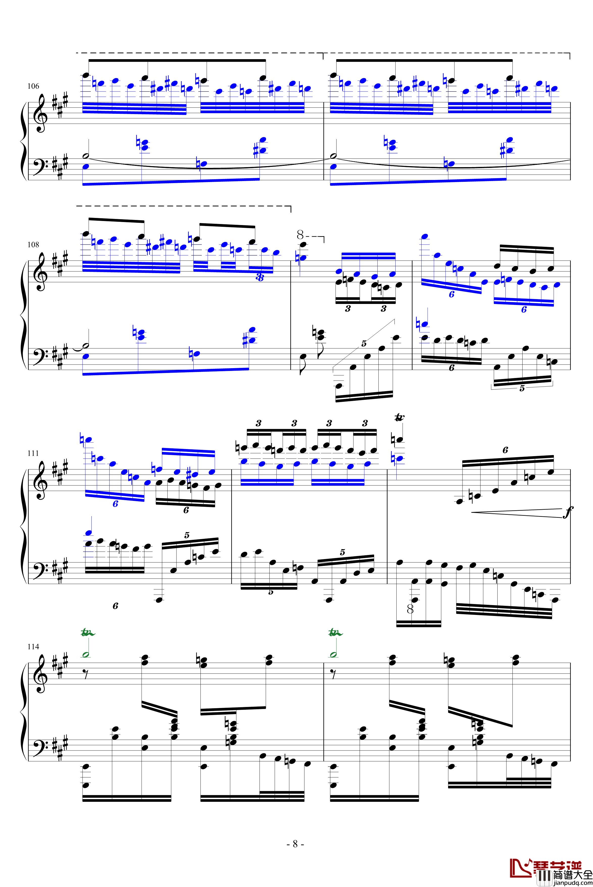 瓦洛多斯土耳其钢琴谱_爵士版_完成品_瓦洛多斯
