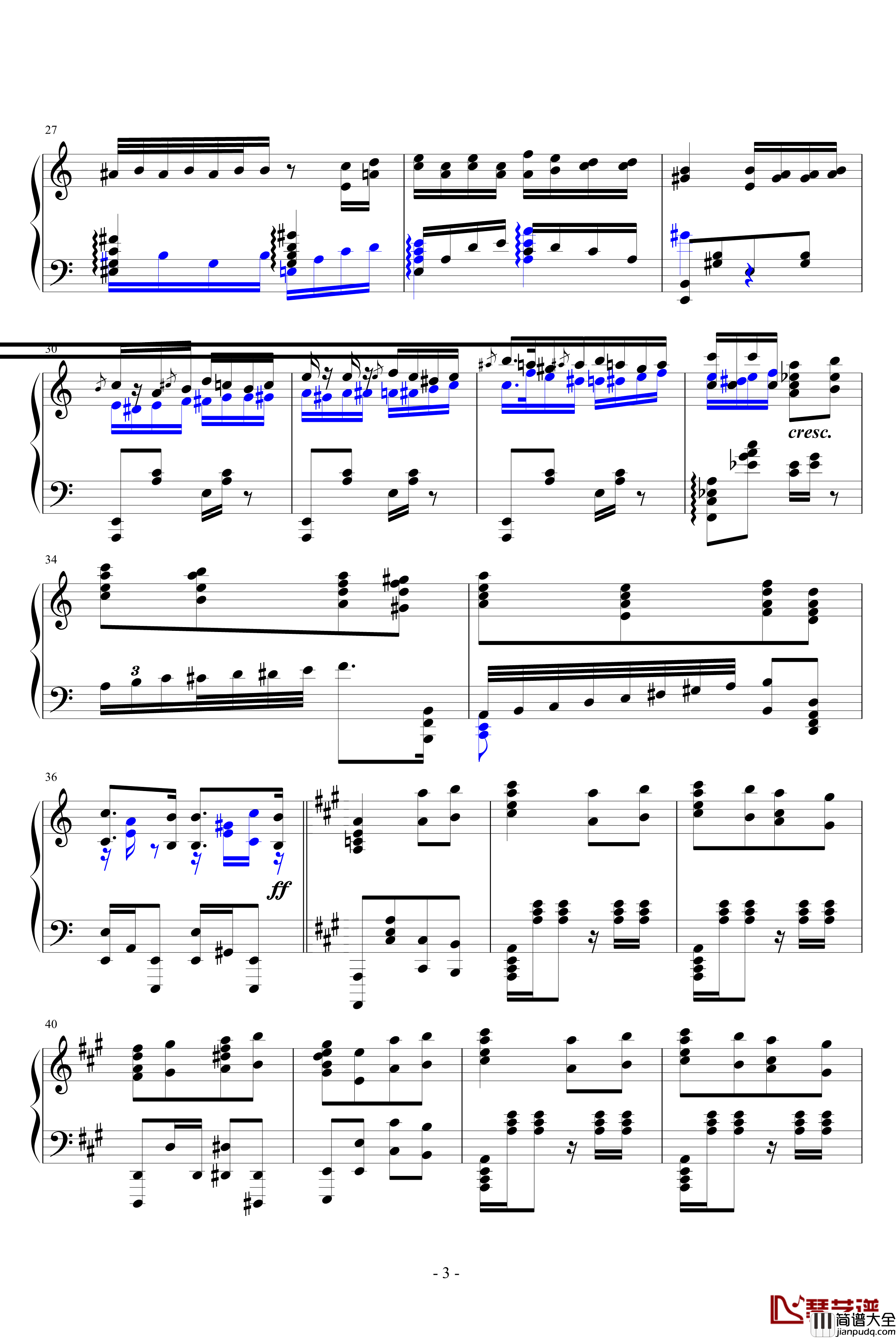 瓦洛多斯土耳其钢琴谱_爵士版_完成品_瓦洛多斯