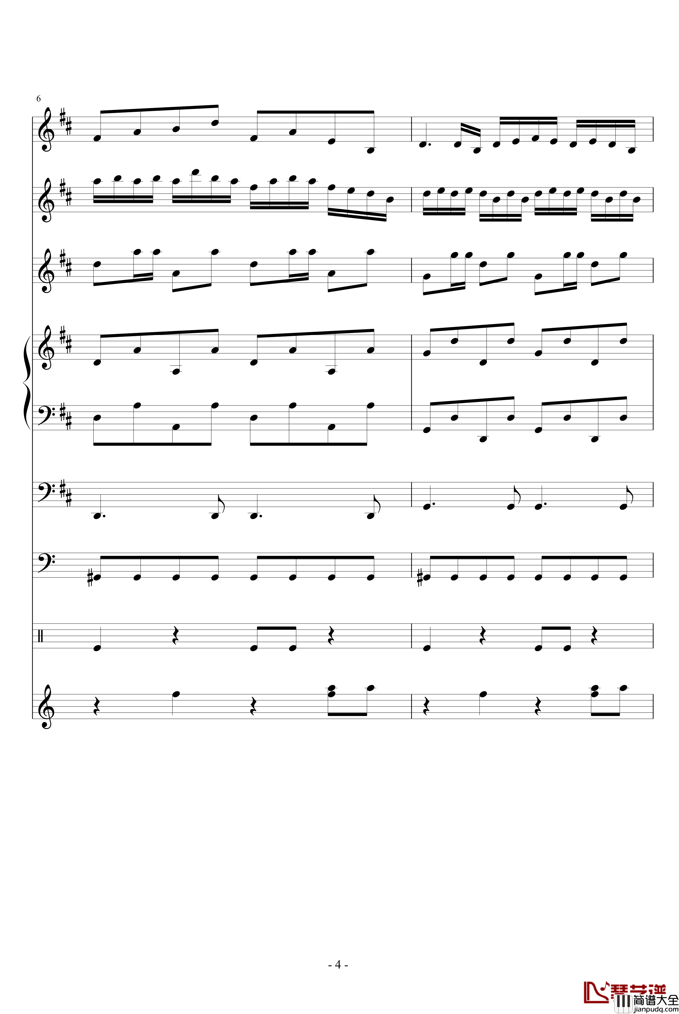 黄鹂鸣钢琴谱_血腥残阳