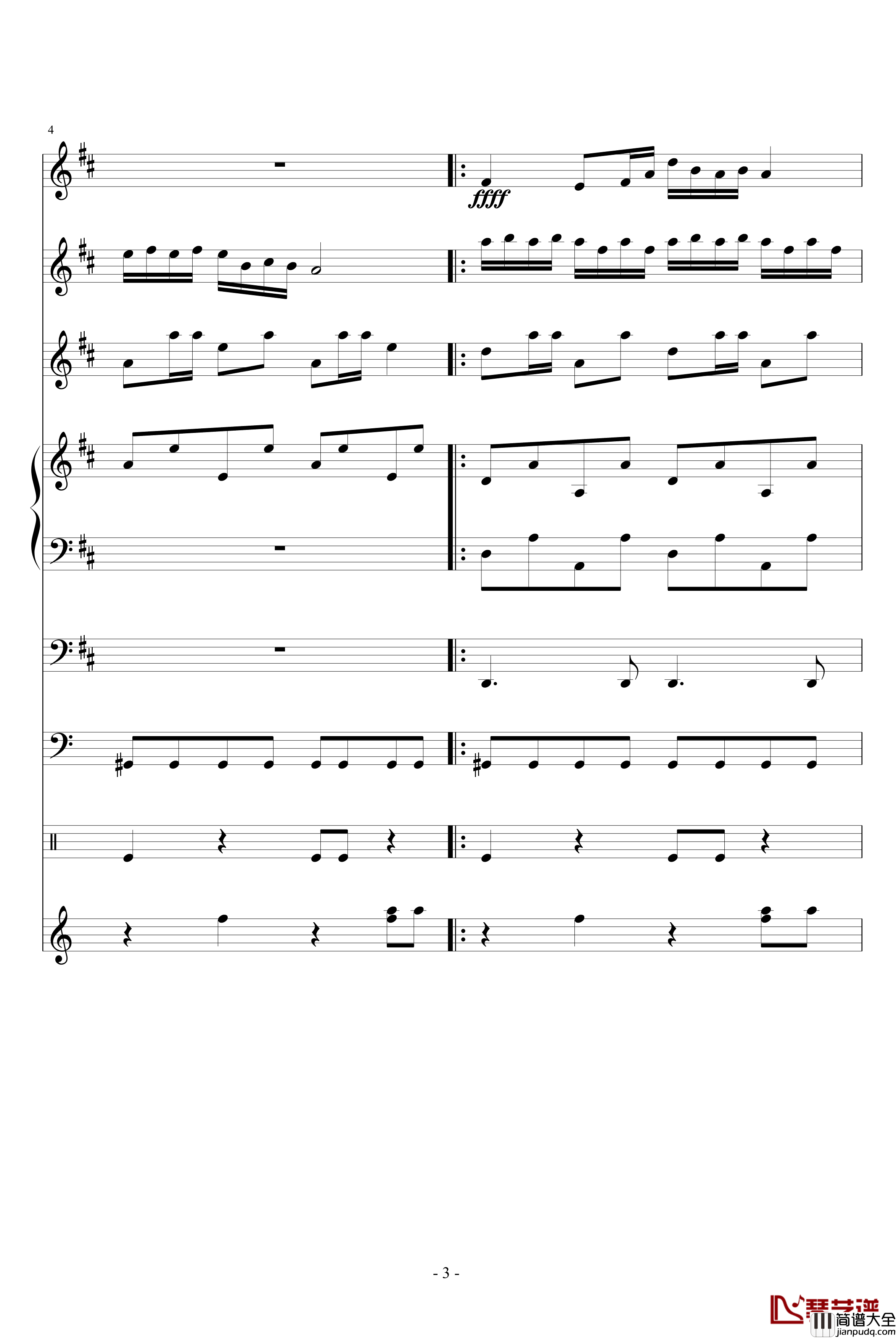 黄鹂鸣钢琴谱_血腥残阳