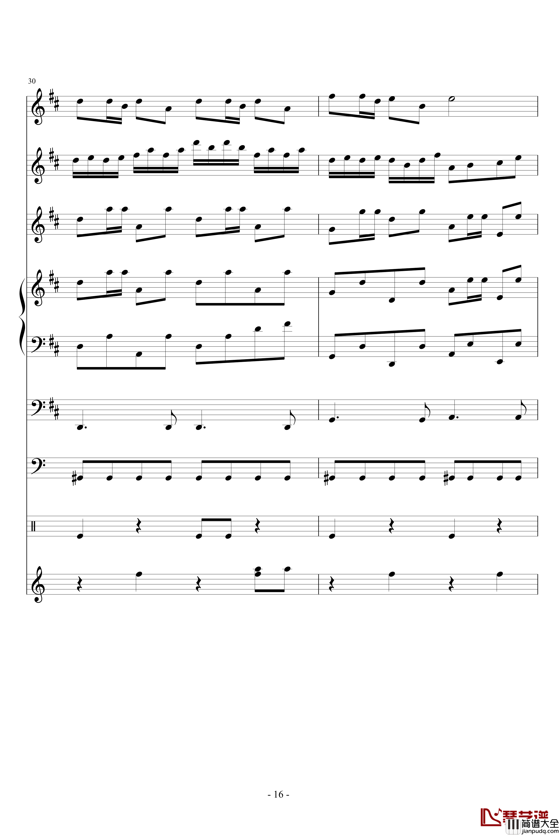 黄鹂鸣钢琴谱_血腥残阳