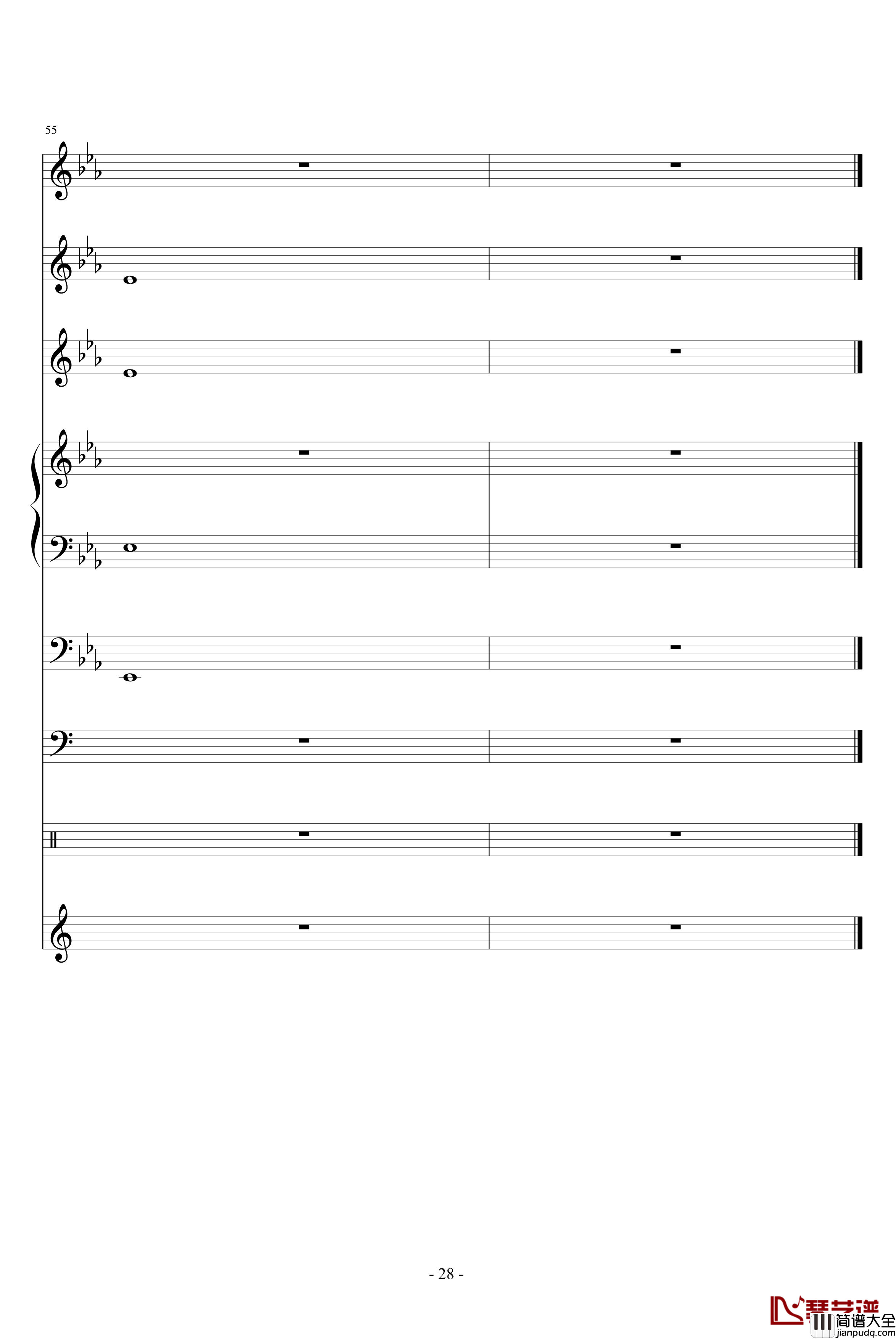 黄鹂鸣钢琴谱_血腥残阳