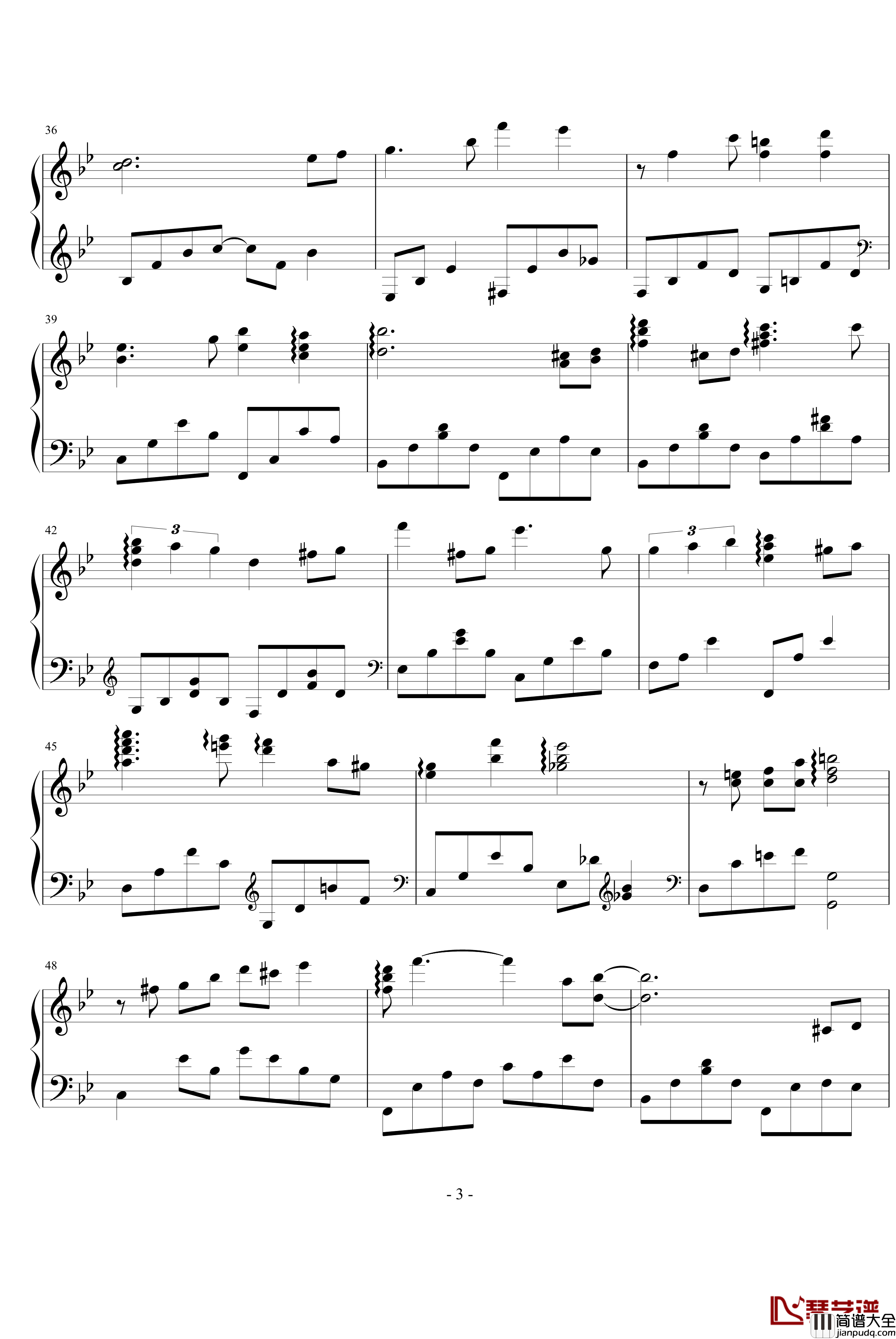 Best_Wishes钢琴谱_每一天