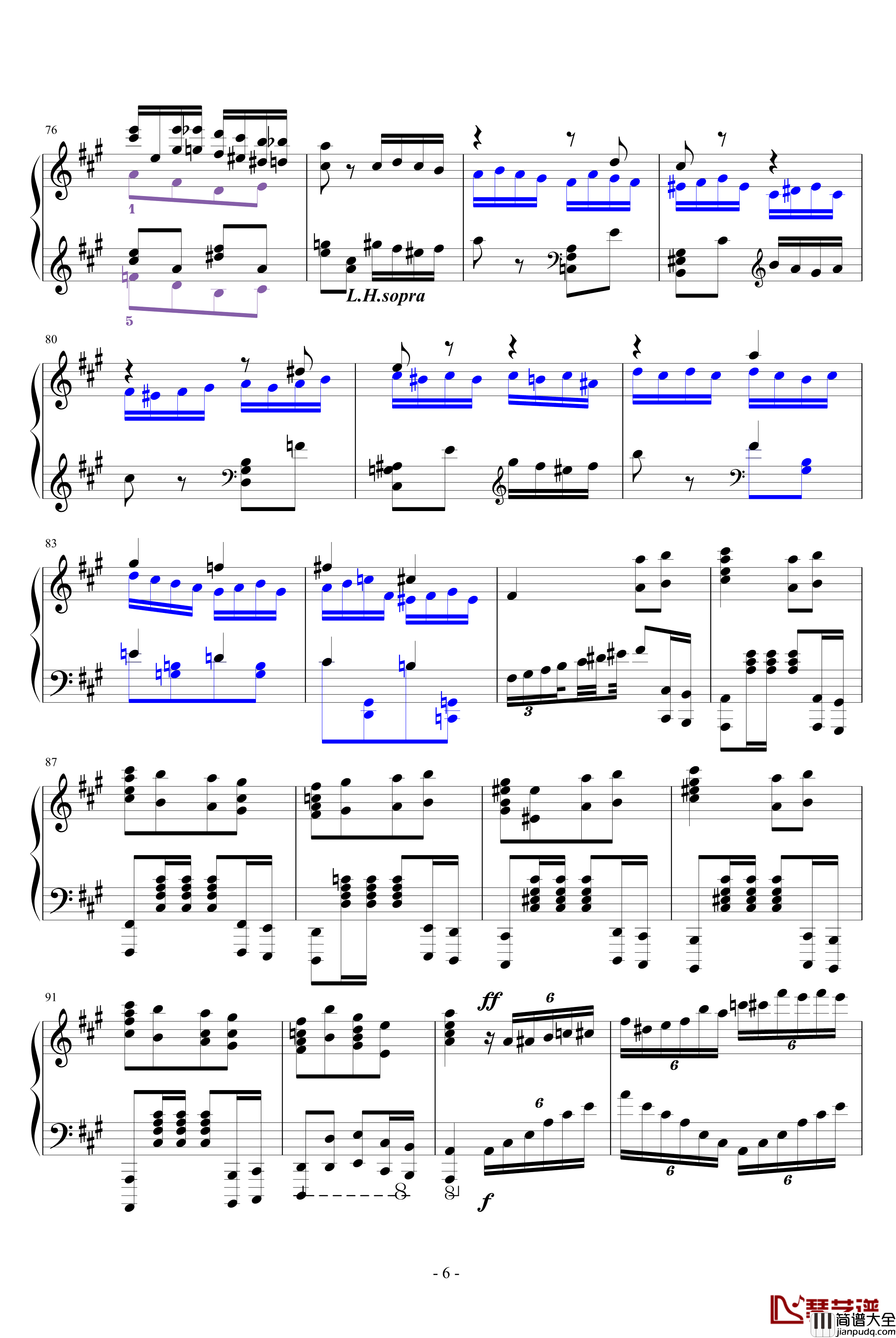 瓦洛多斯土耳其钢琴谱_爵士版_修正_瓦洛多斯