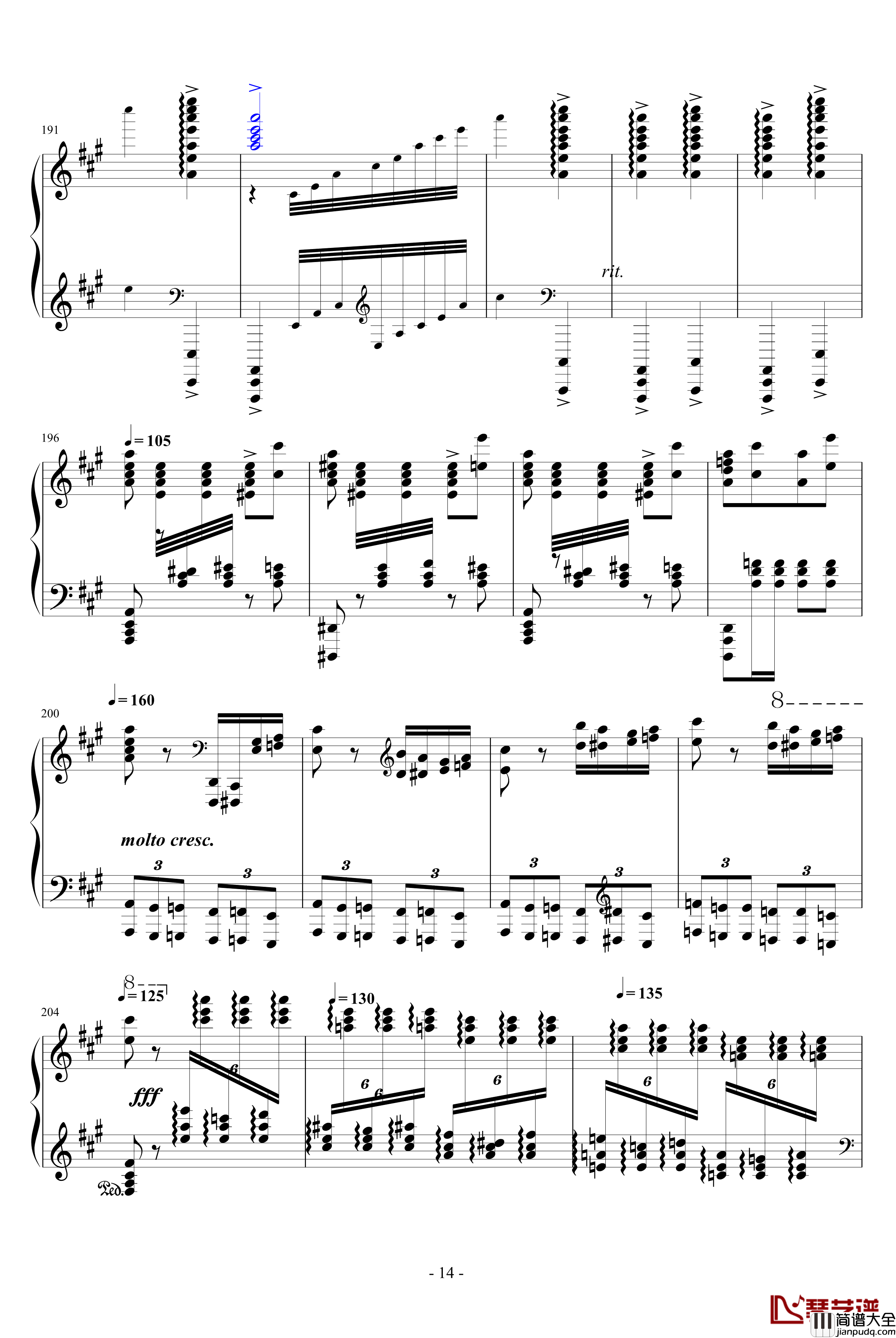 瓦洛多斯土耳其钢琴谱_爵士版_修正_瓦洛多斯