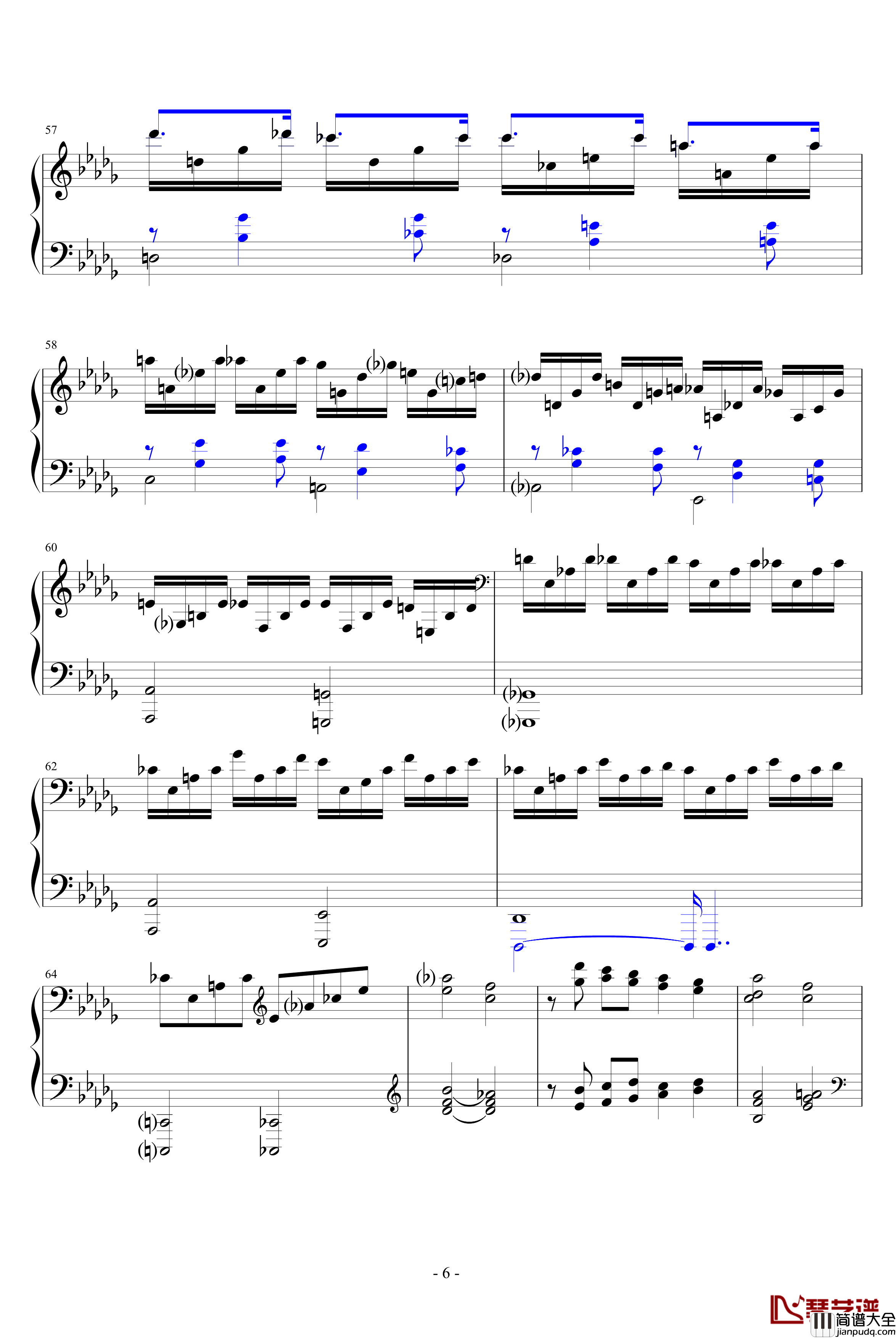 缄默钢琴谱_ansaiy