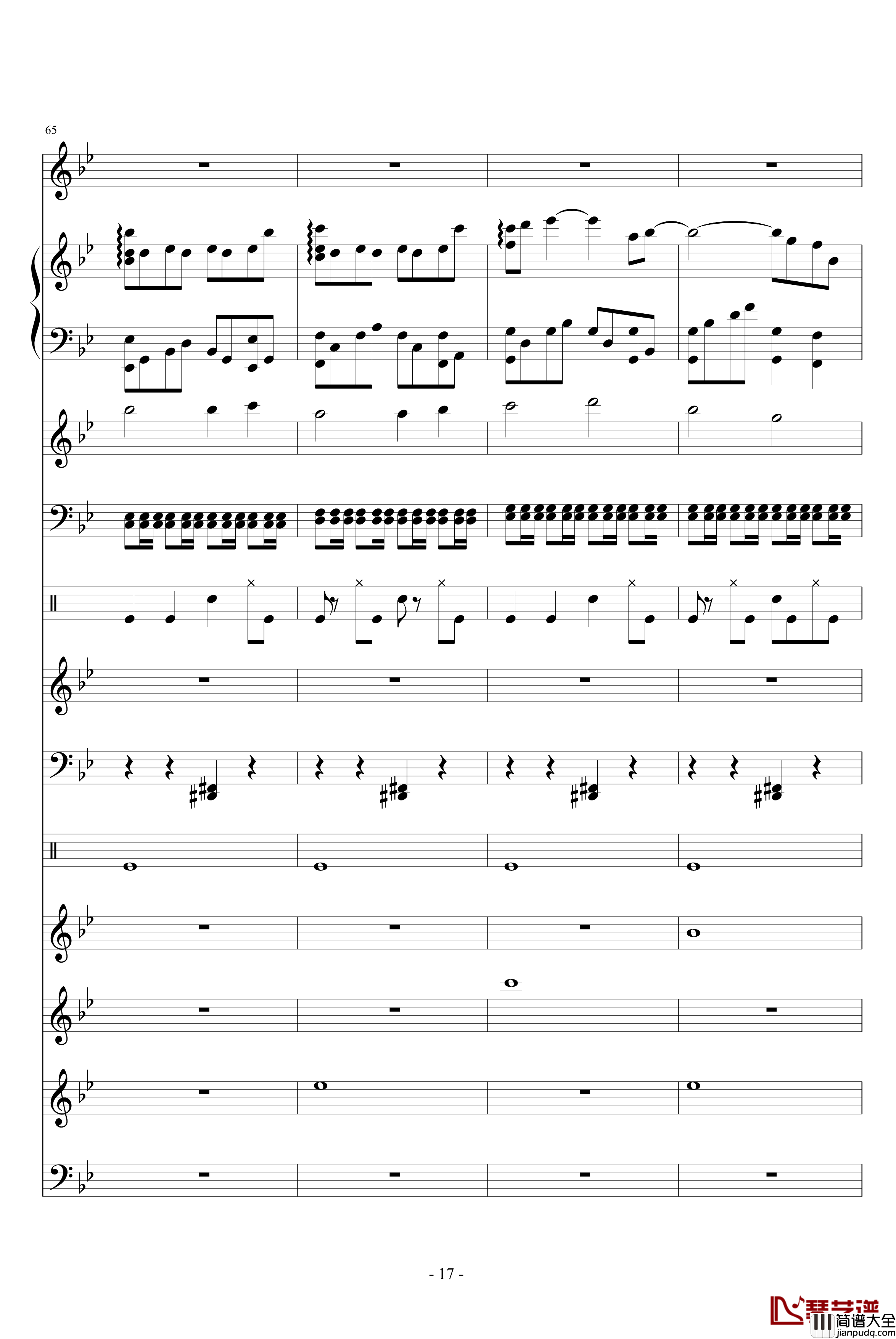 呼吸钢琴谱_你走以后_吴越