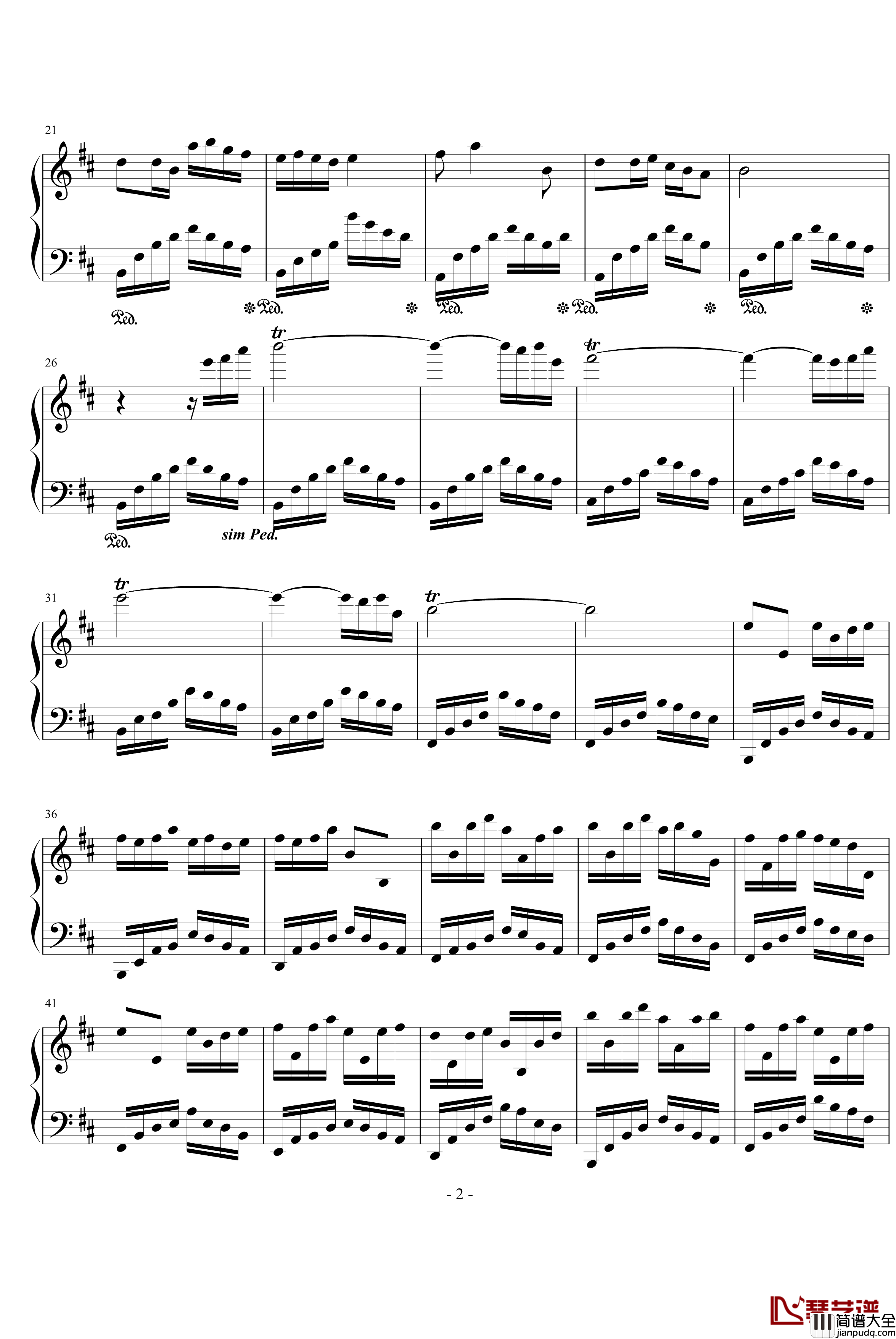 紫竹调钢琴谱_钢琴版_中国名曲