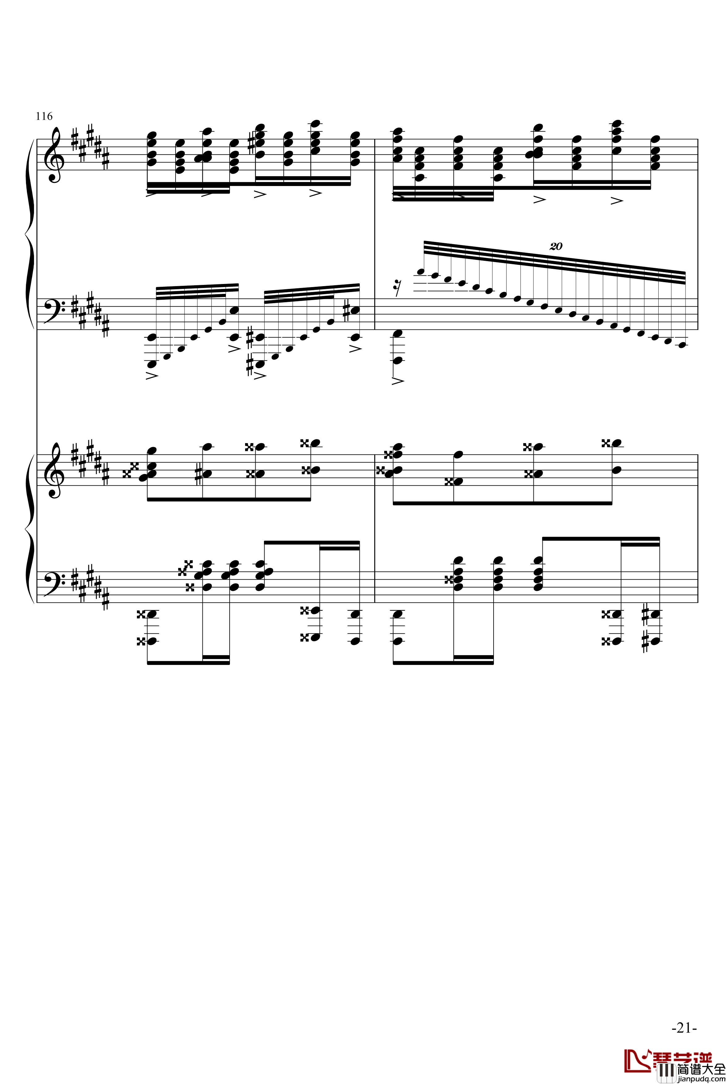 斗琴就找土耳其真实惠钢琴谱_修改_莫扎特