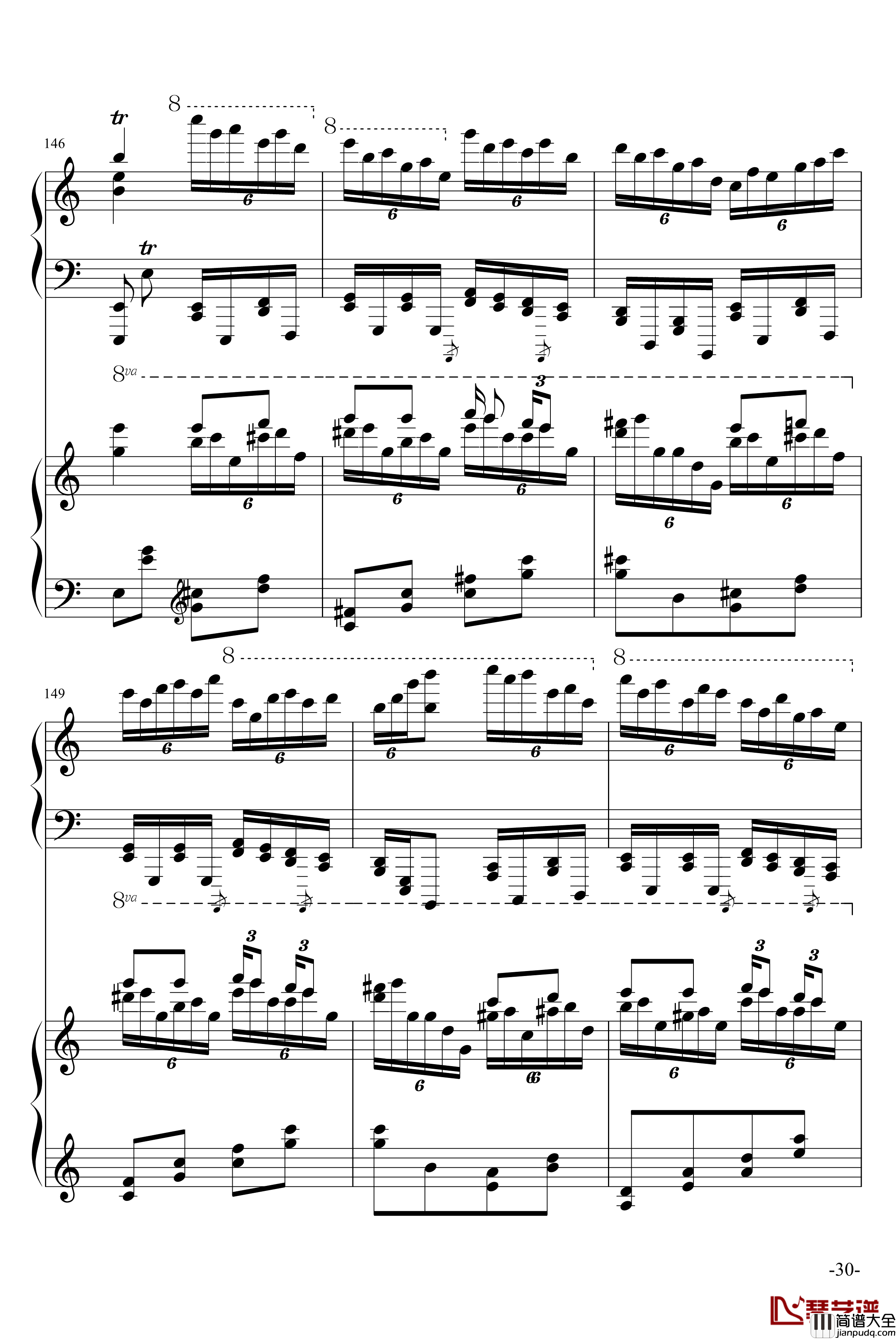 斗琴就找土耳其真实惠钢琴谱_修改_莫扎特