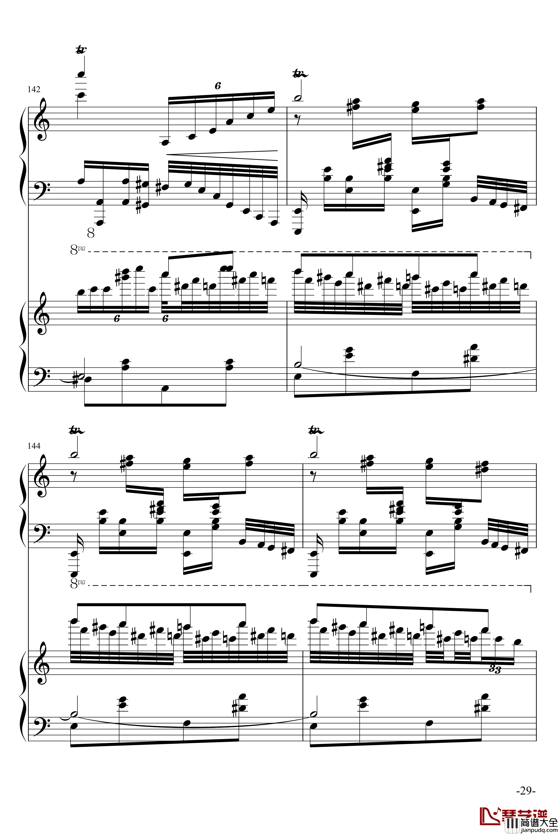 斗琴就找土耳其真实惠钢琴谱_修改_莫扎特