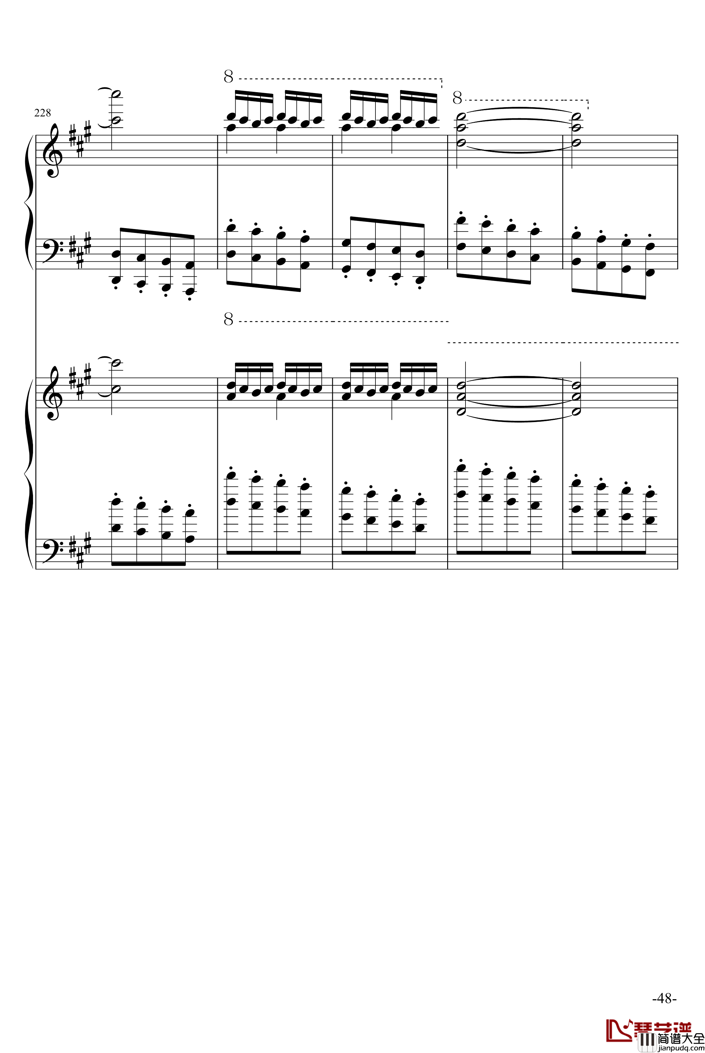 斗琴就找土耳其真实惠钢琴谱_修改_莫扎特