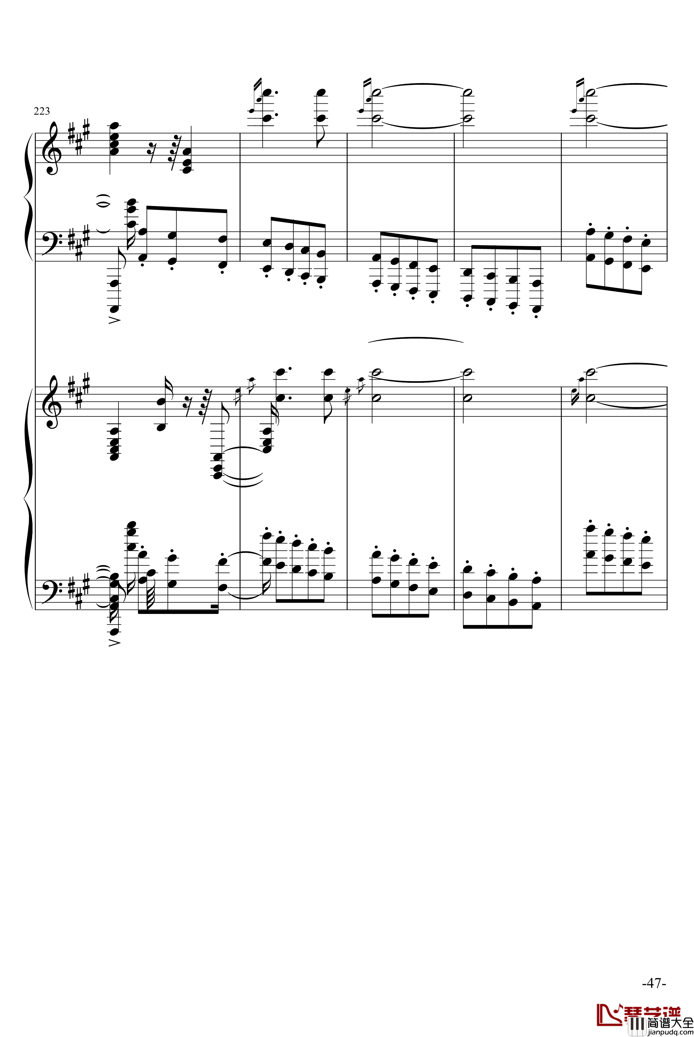 斗琴就找土耳其真实惠钢琴谱_修改_莫扎特