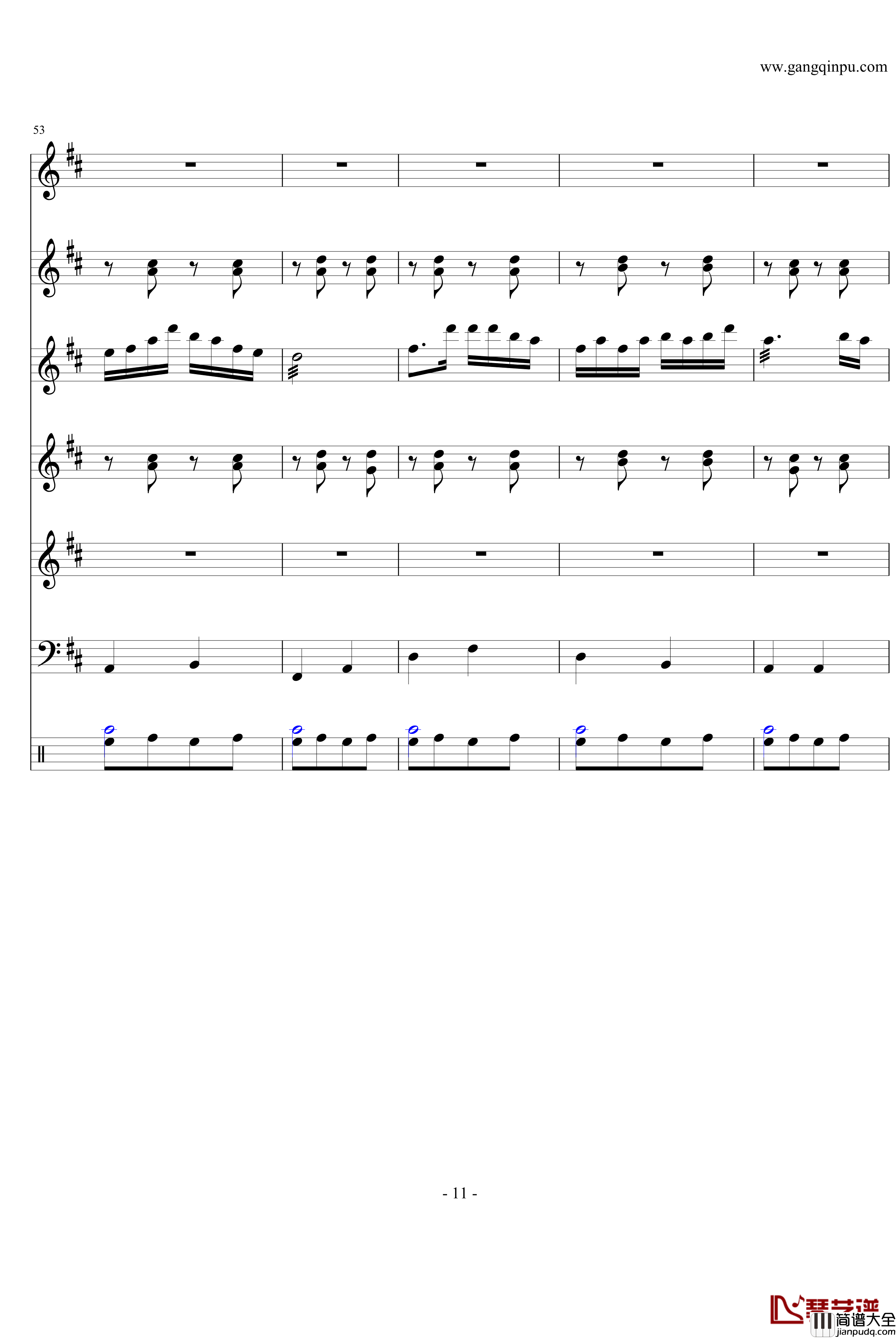 紫竹调钢琴谱_民乐版_中国名曲