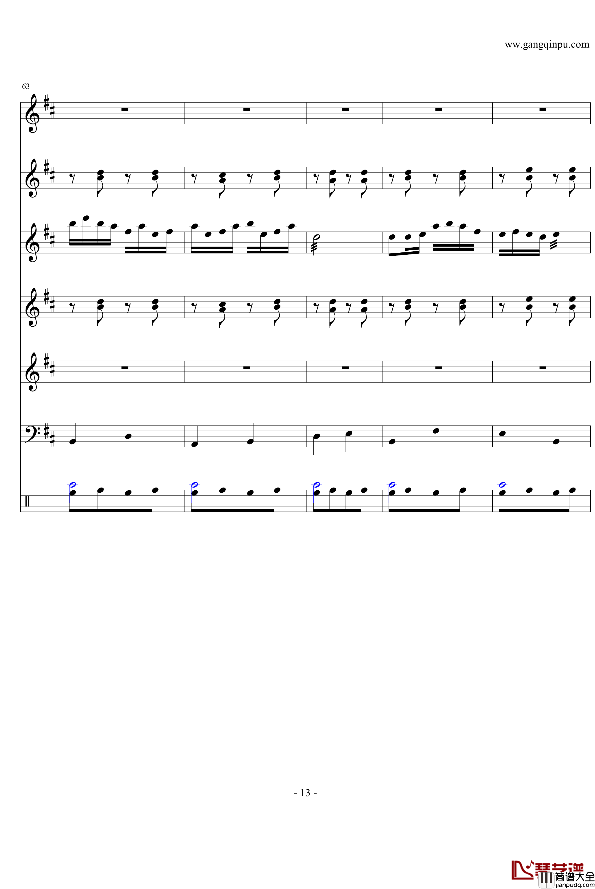 紫竹调钢琴谱_民乐版_中国名曲