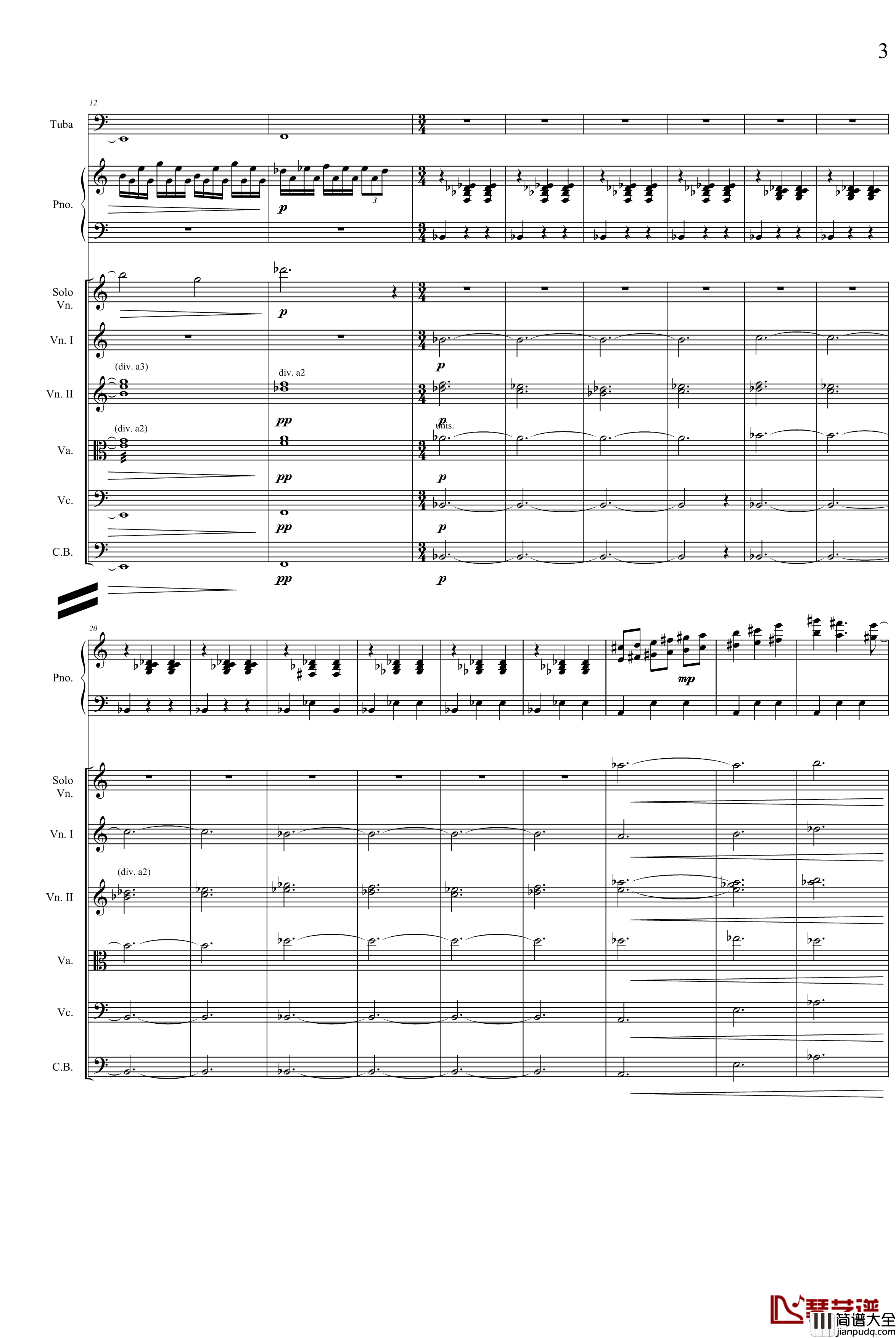 opening_credits钢琴谱_项海波