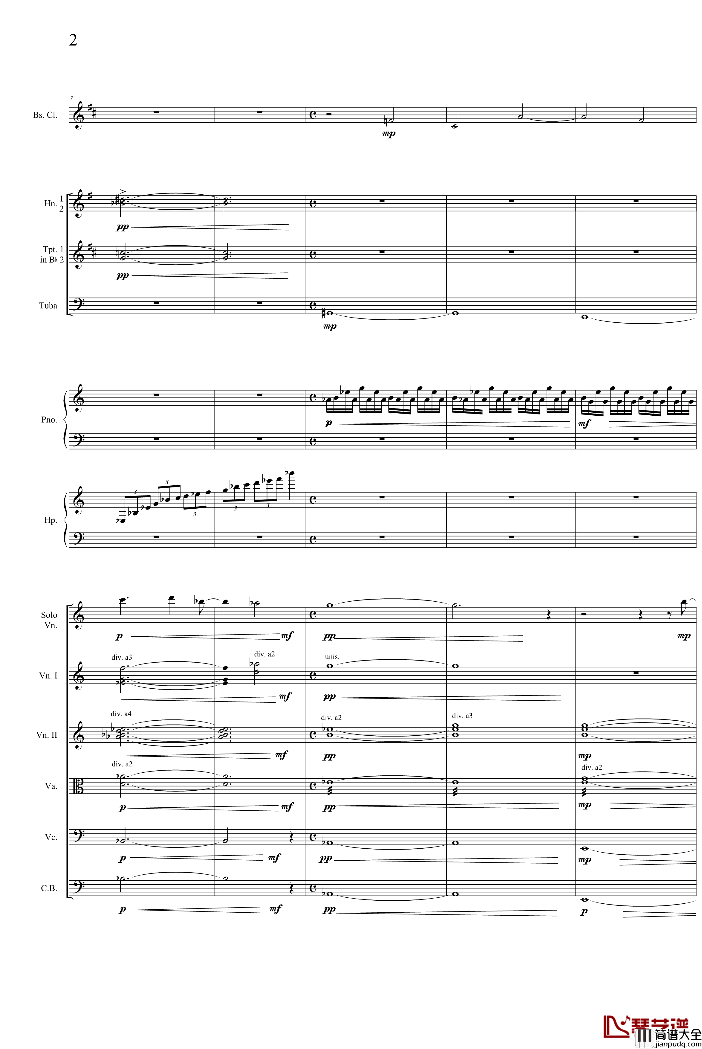 opening_credits钢琴谱_项海波