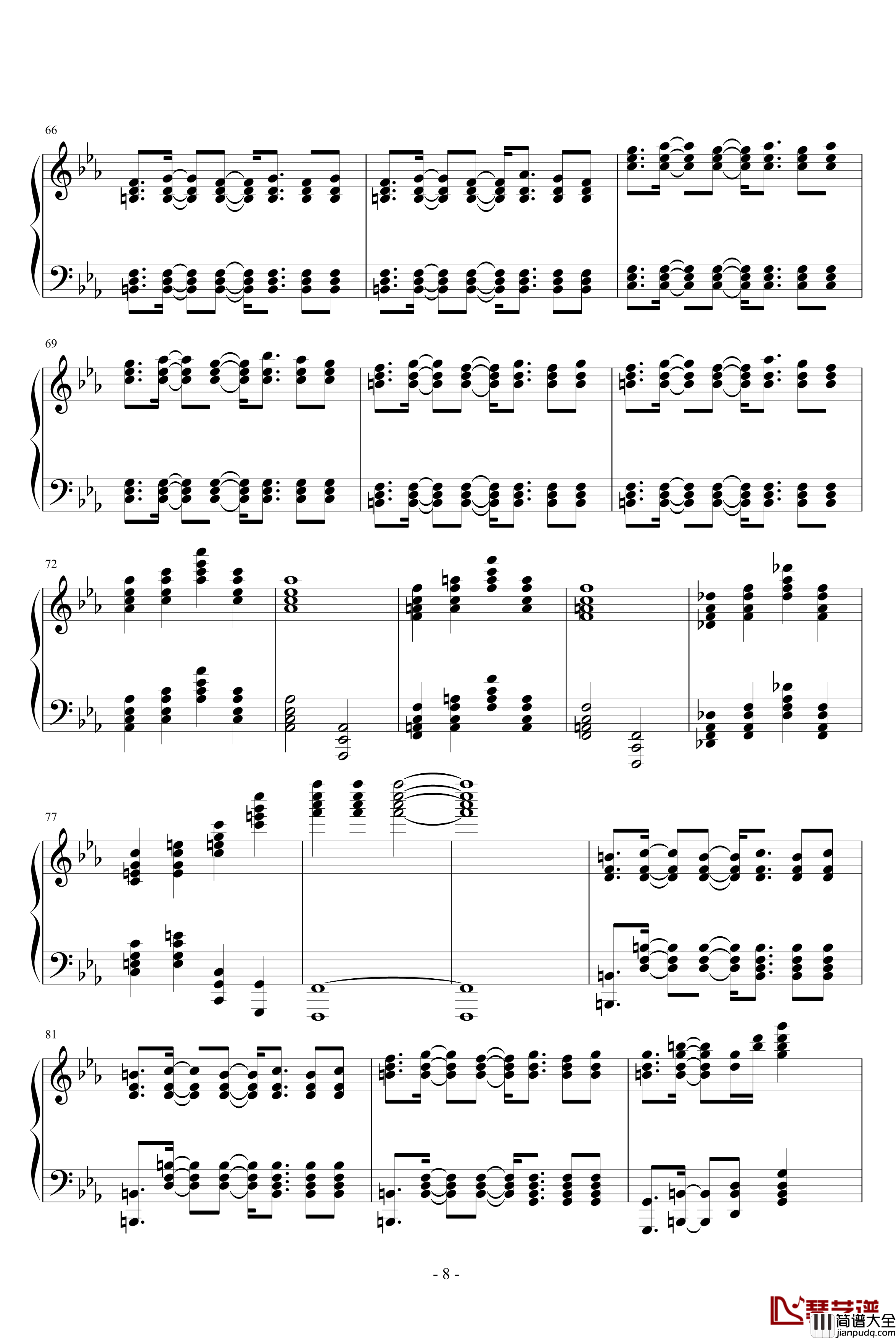 古巴_马克西姆钢琴谱_Maksim·Mrvica