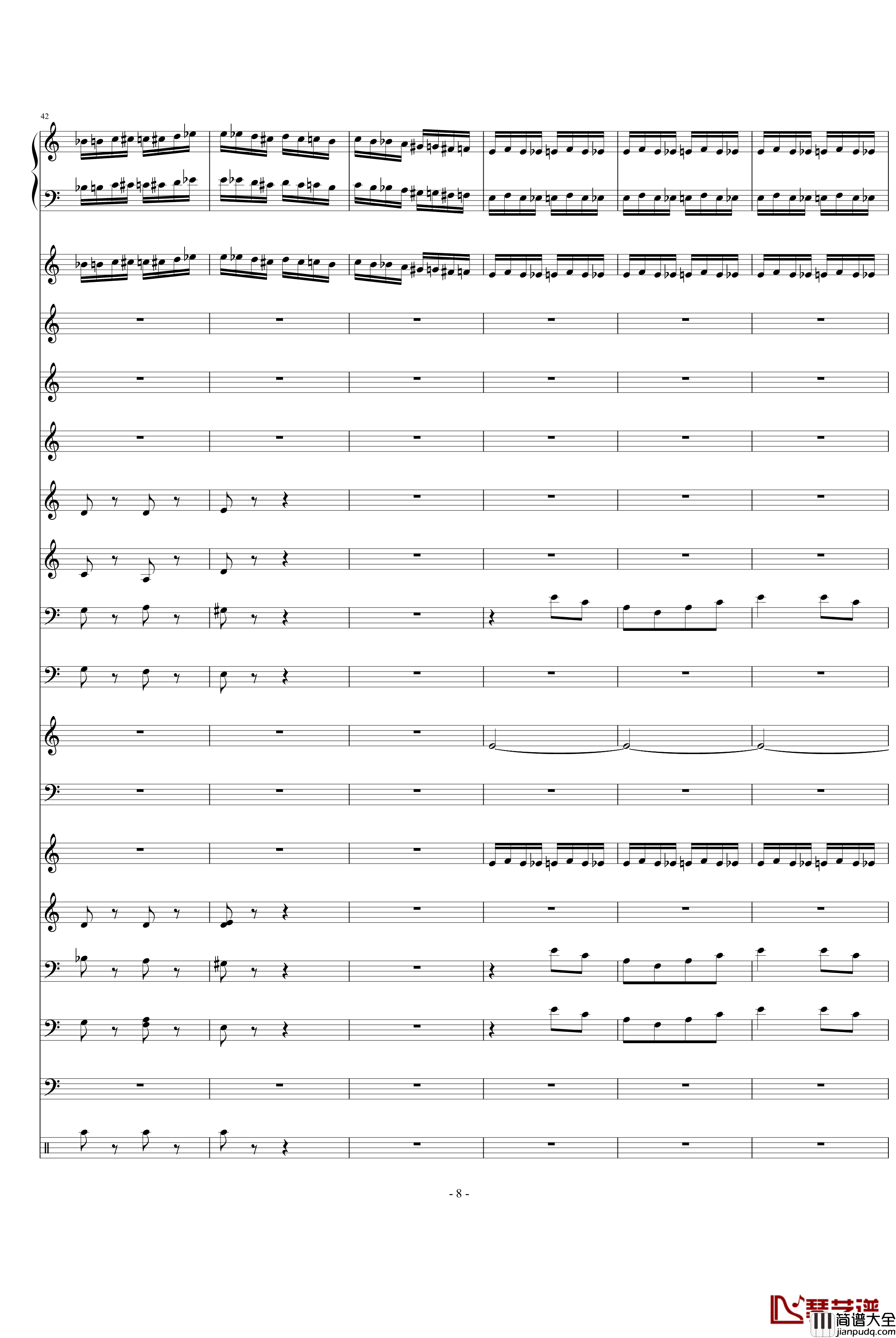 野蜂飞舞钢琴谱_Charm2版_里姆斯基_柯萨科夫