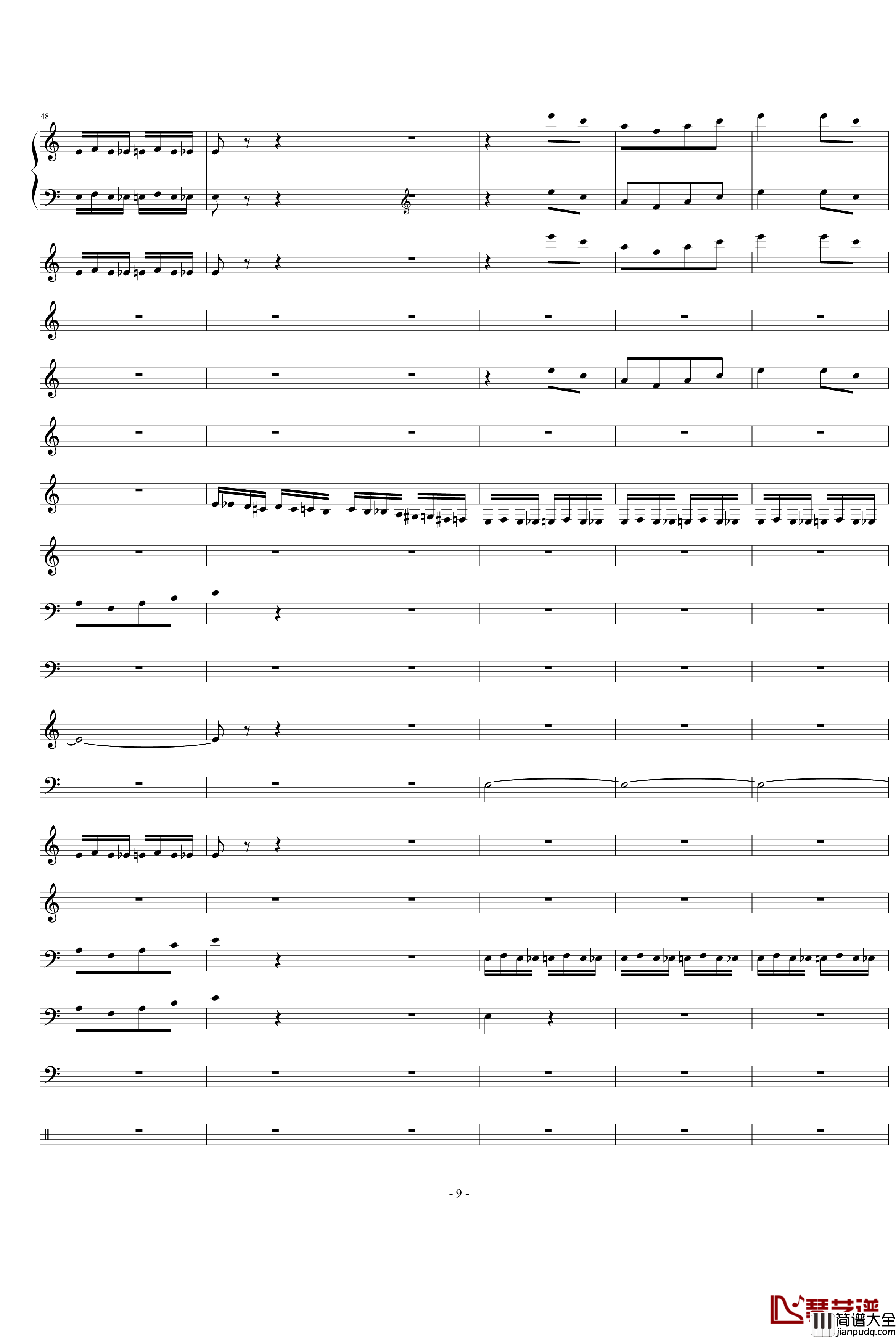 野蜂飞舞钢琴谱_Charm2版_里姆斯基_柯萨科夫