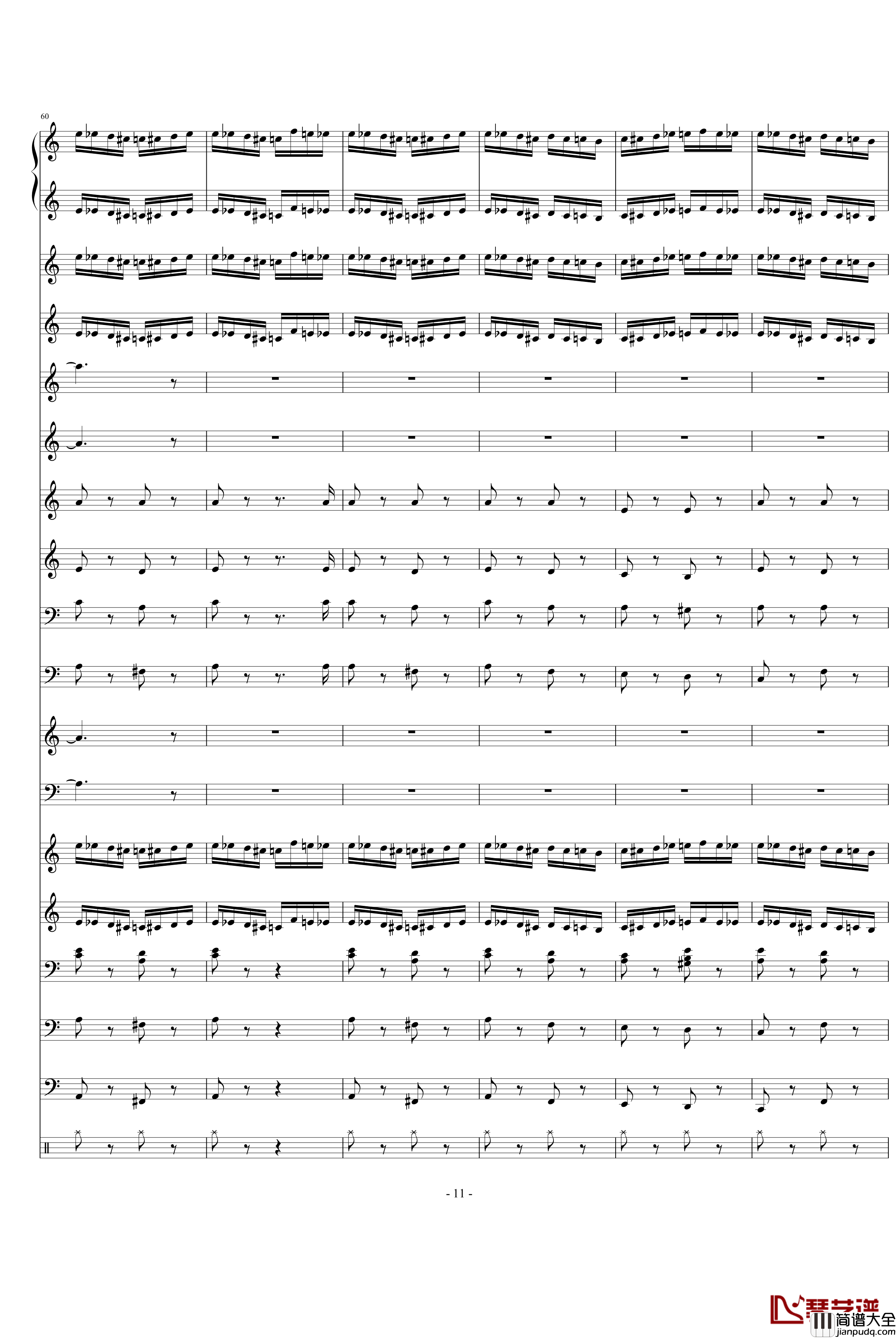 野蜂飞舞钢琴谱_Charm2版_里姆斯基_柯萨科夫