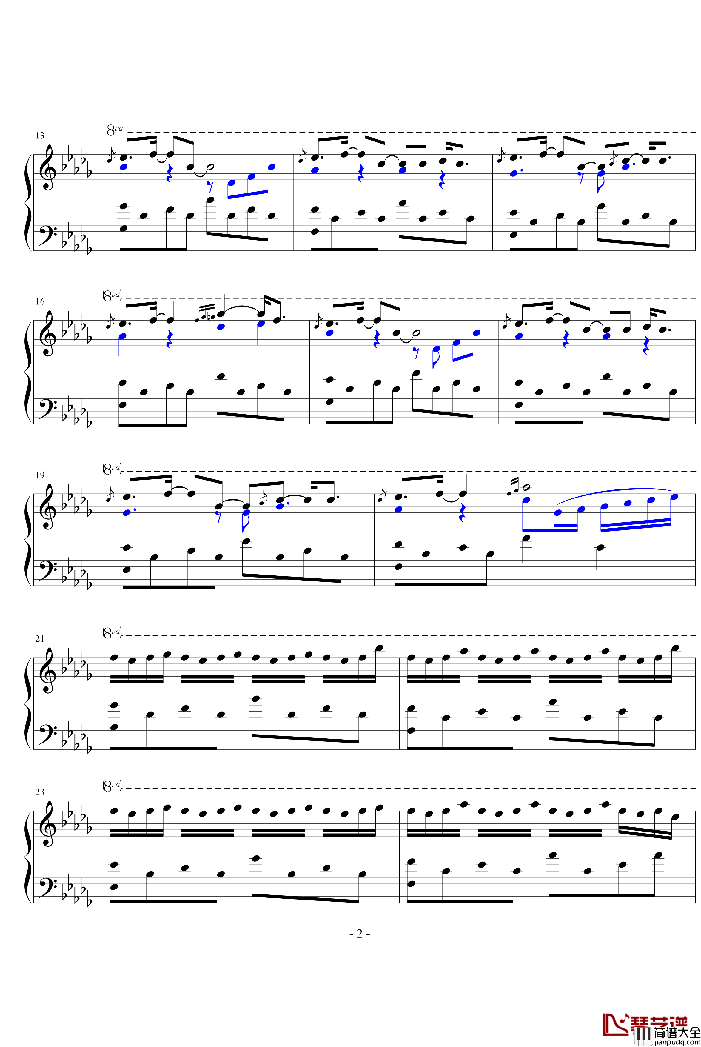 风を待った日钢琴谱_游戏