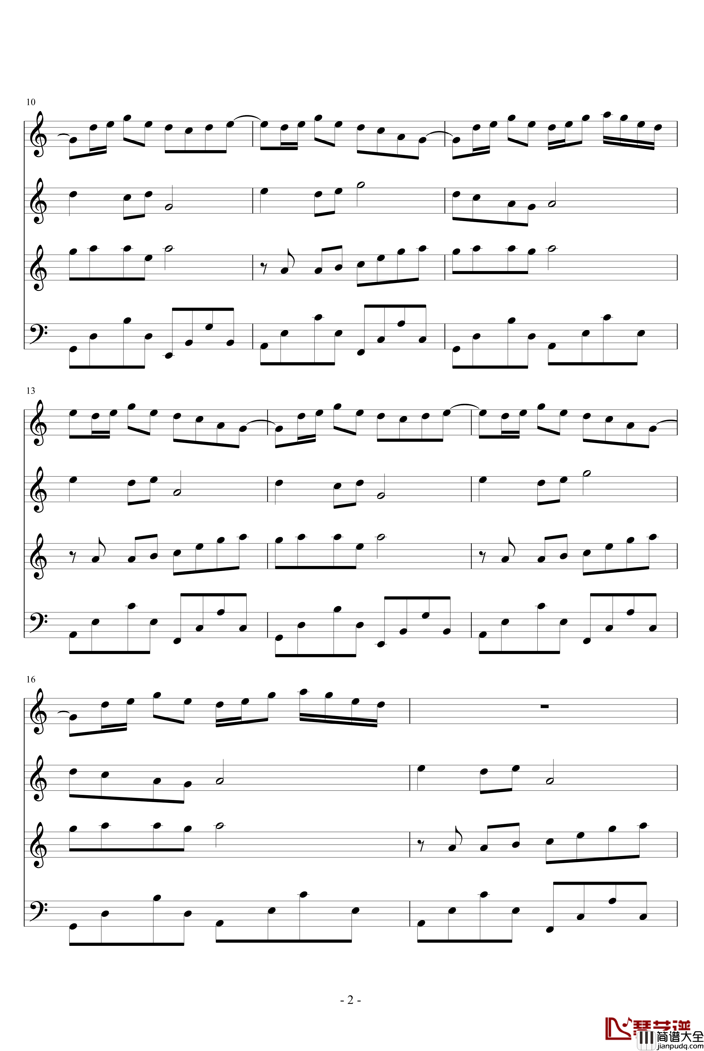 蕾钢琴谱_韩日剧_つぼみ