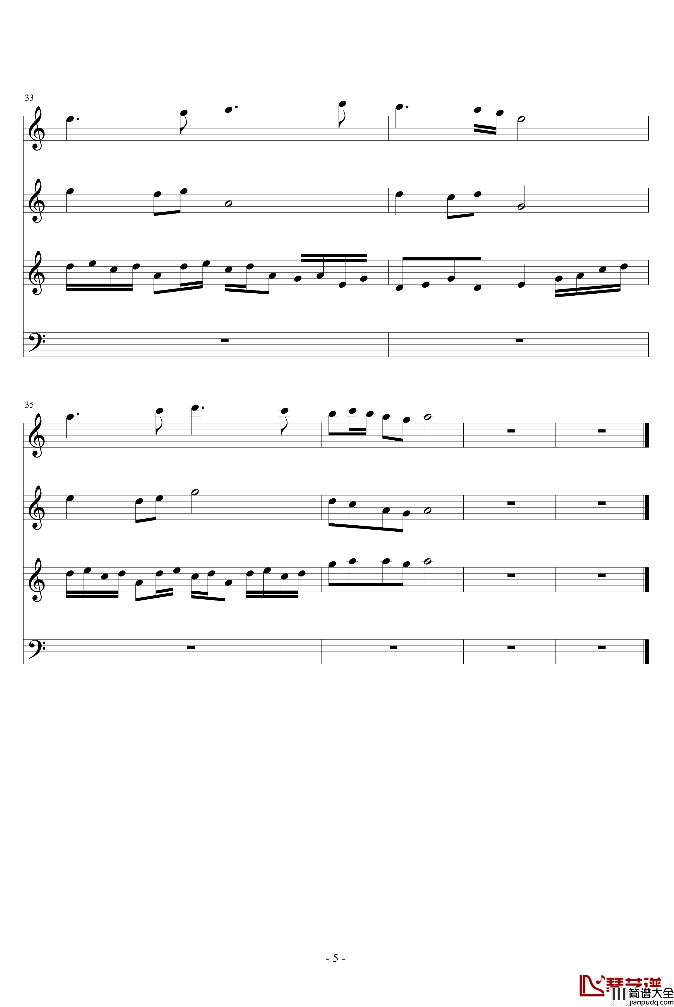 蕾钢琴谱_韩日剧_つぼみ