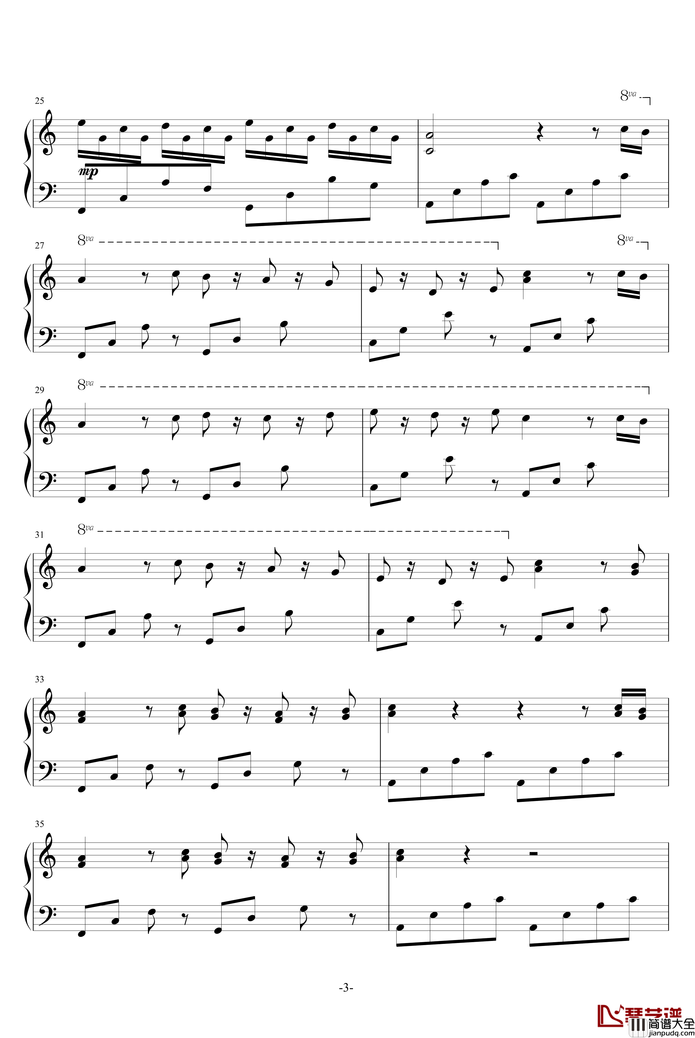 月亮树钢琴谱_你看那