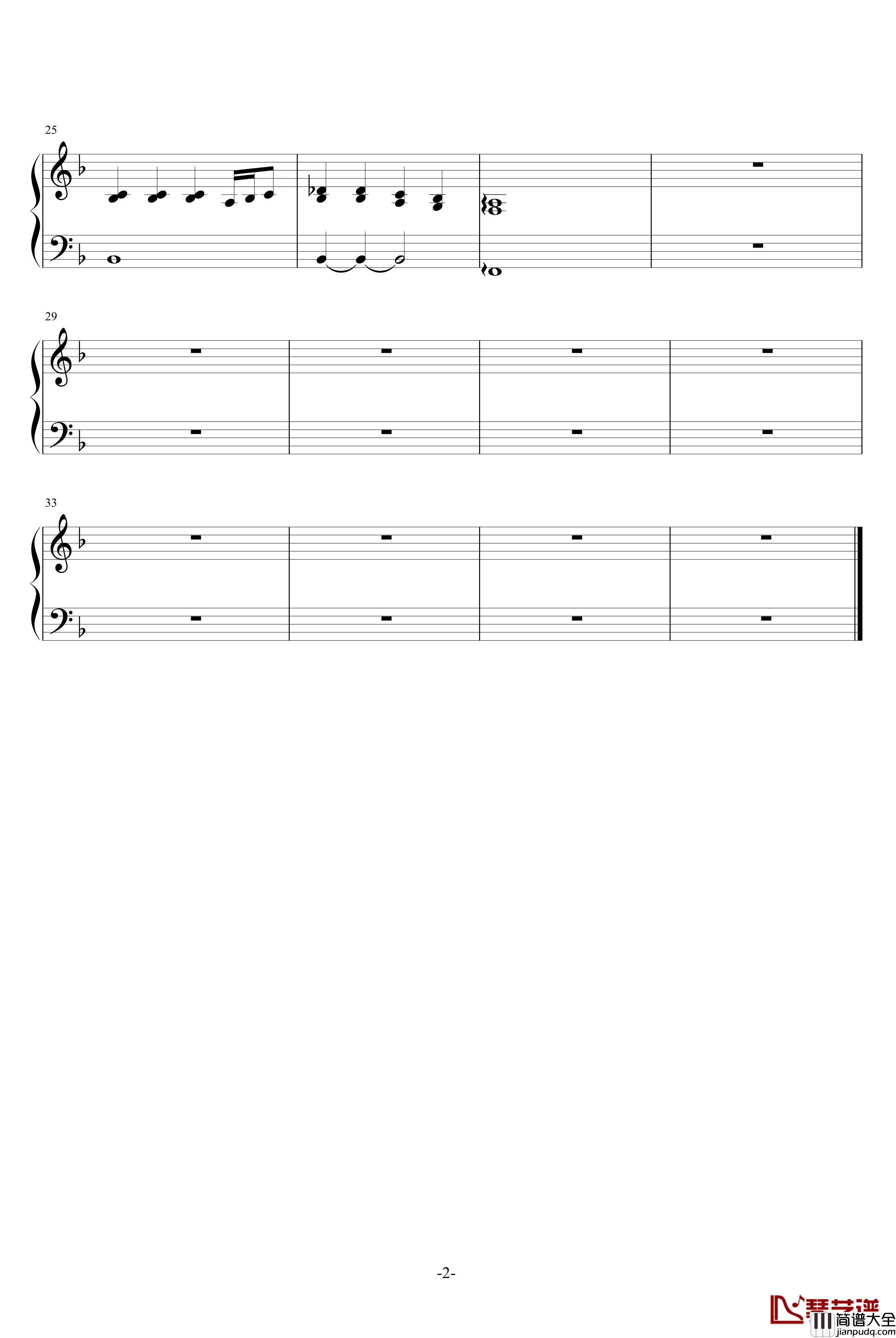 天空钢琴谱_简单弹唱版_蔡依林