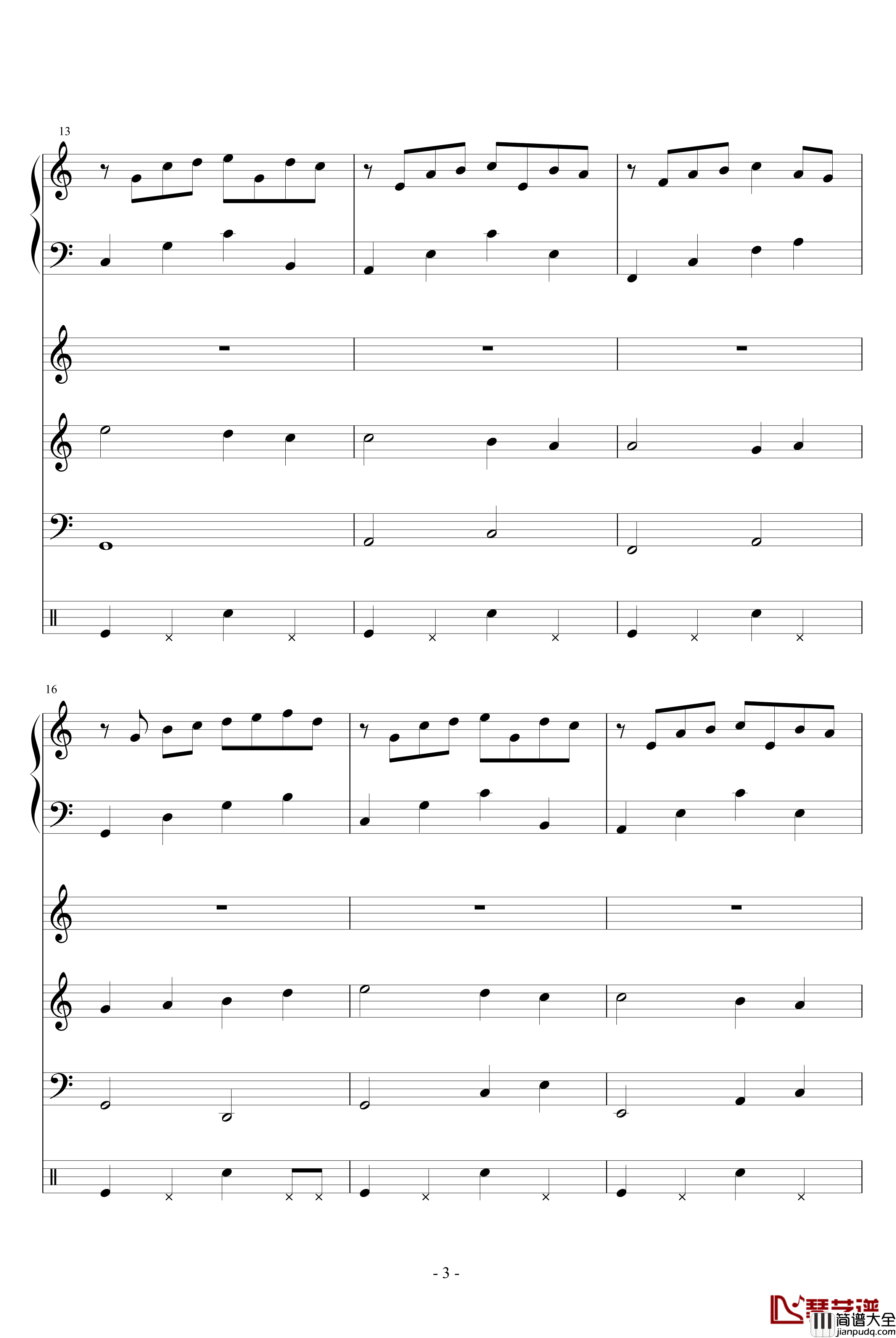 彩虹社歌钢琴谱_未完成_葬礼の华彩