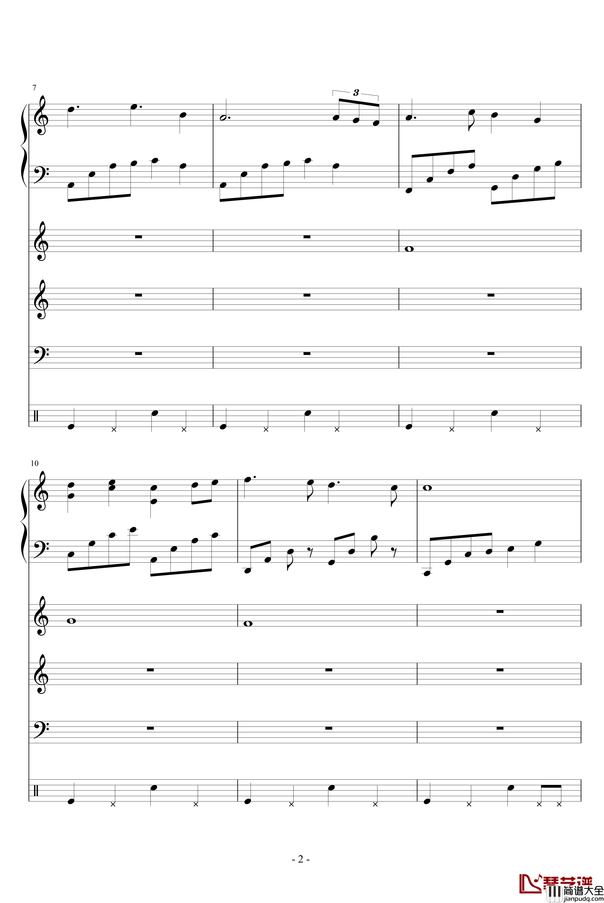 彩虹社歌钢琴谱_未完成_葬礼の华彩