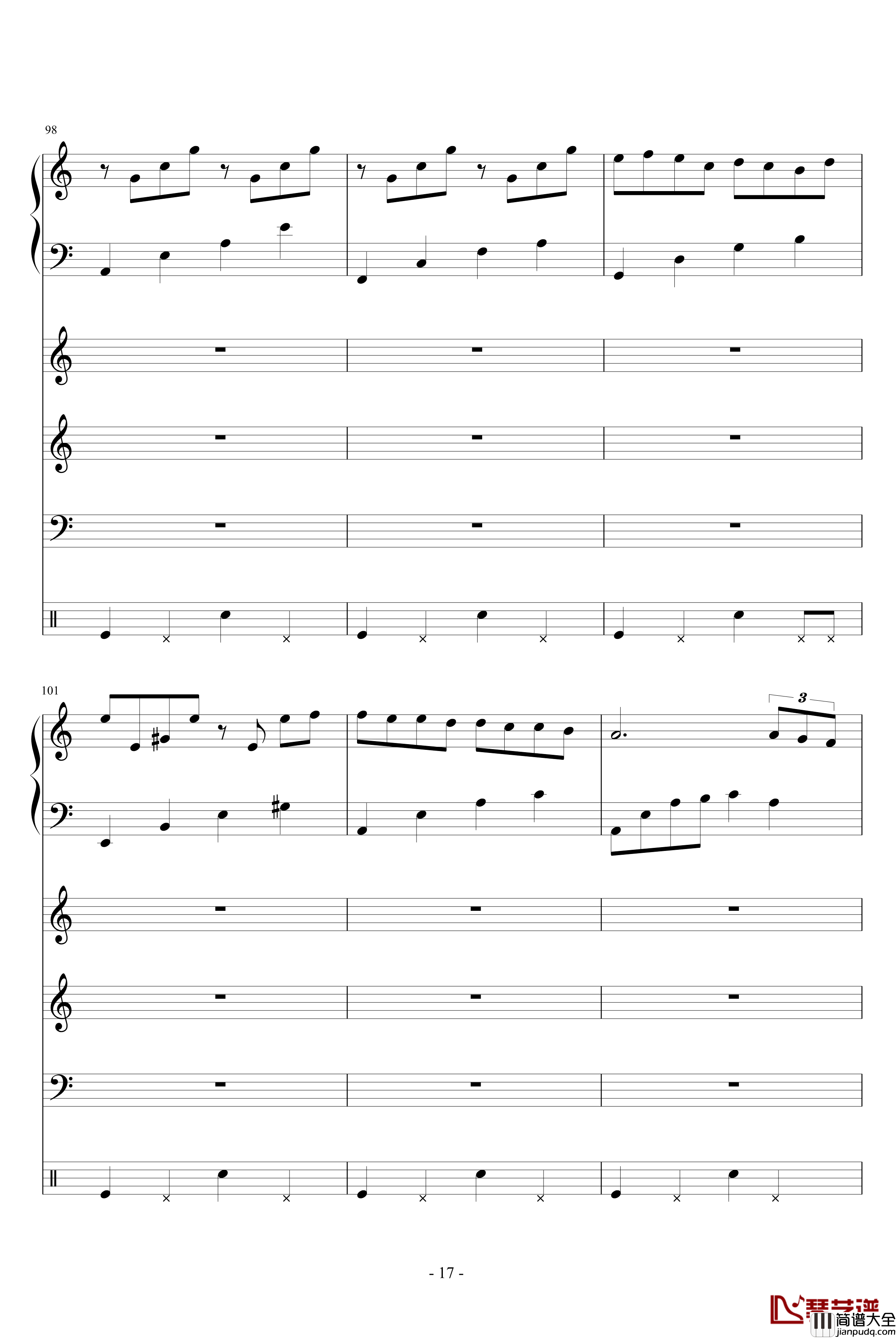 彩虹社歌钢琴谱_未完成_葬礼の华彩