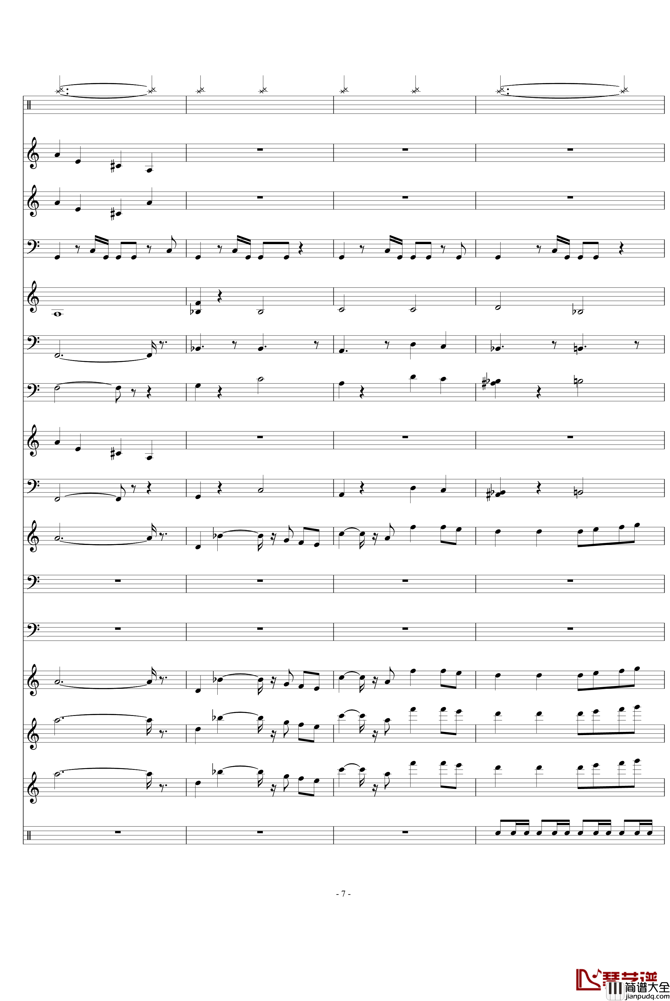 火焰纹章主题曲钢琴谱_游戏