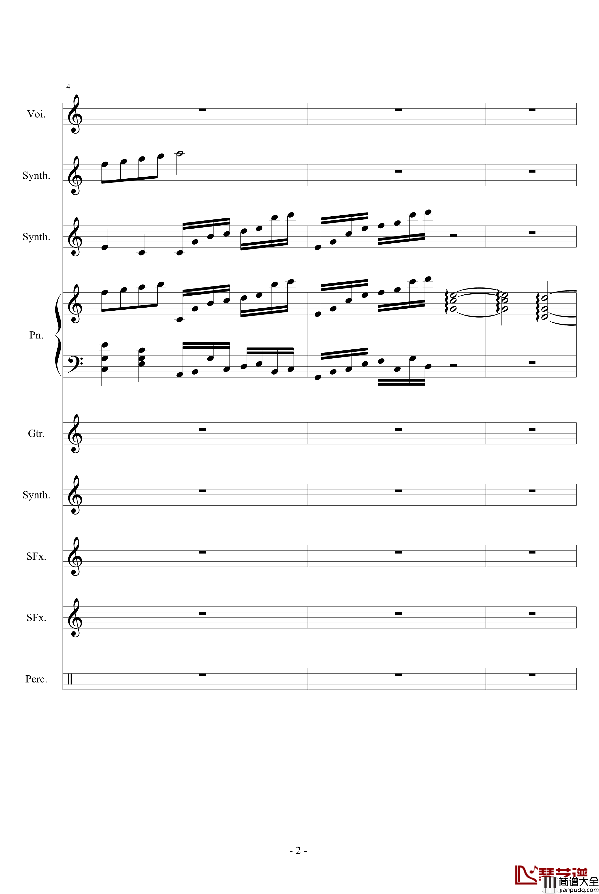 相对论钢琴谱_竹昔