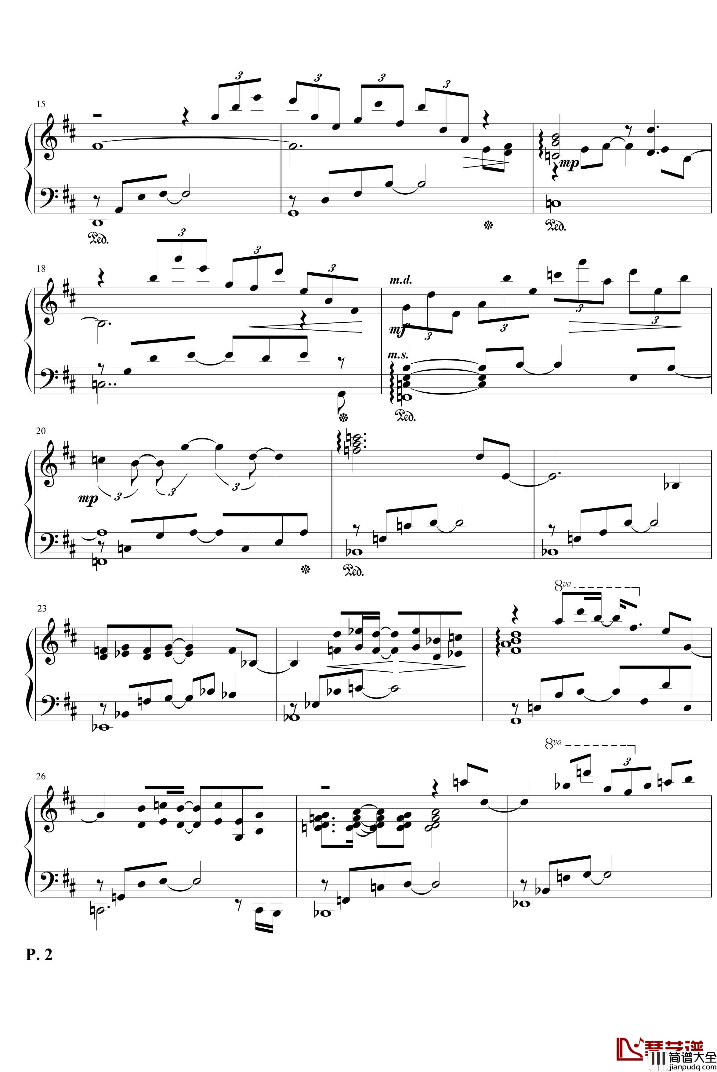 浪漫星空钢琴谱_流行追梦人