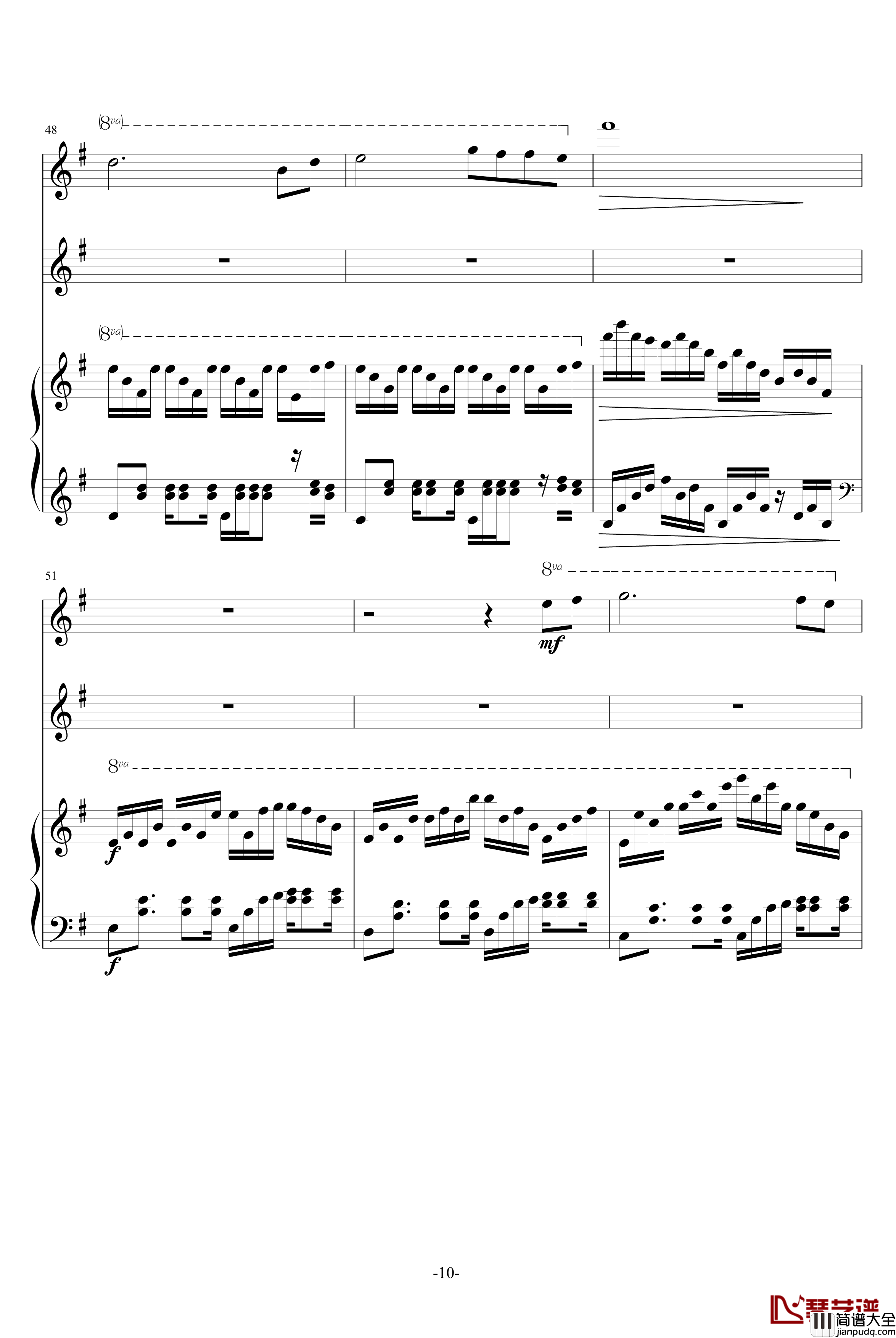 花之小舞曲钢琴谱_升c小调