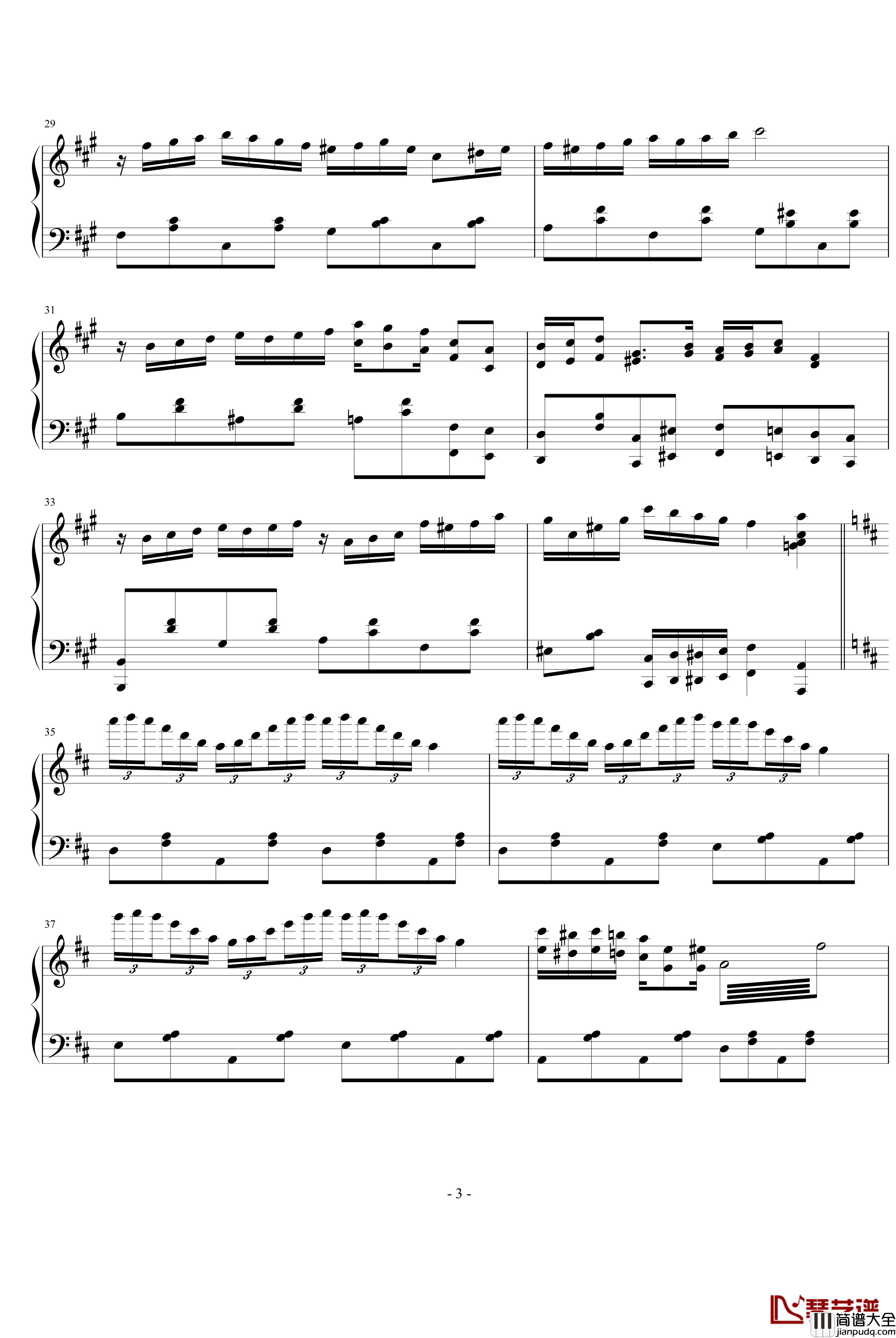 Spinach_Rag钢琴谱_最终幻想6_最终幻想