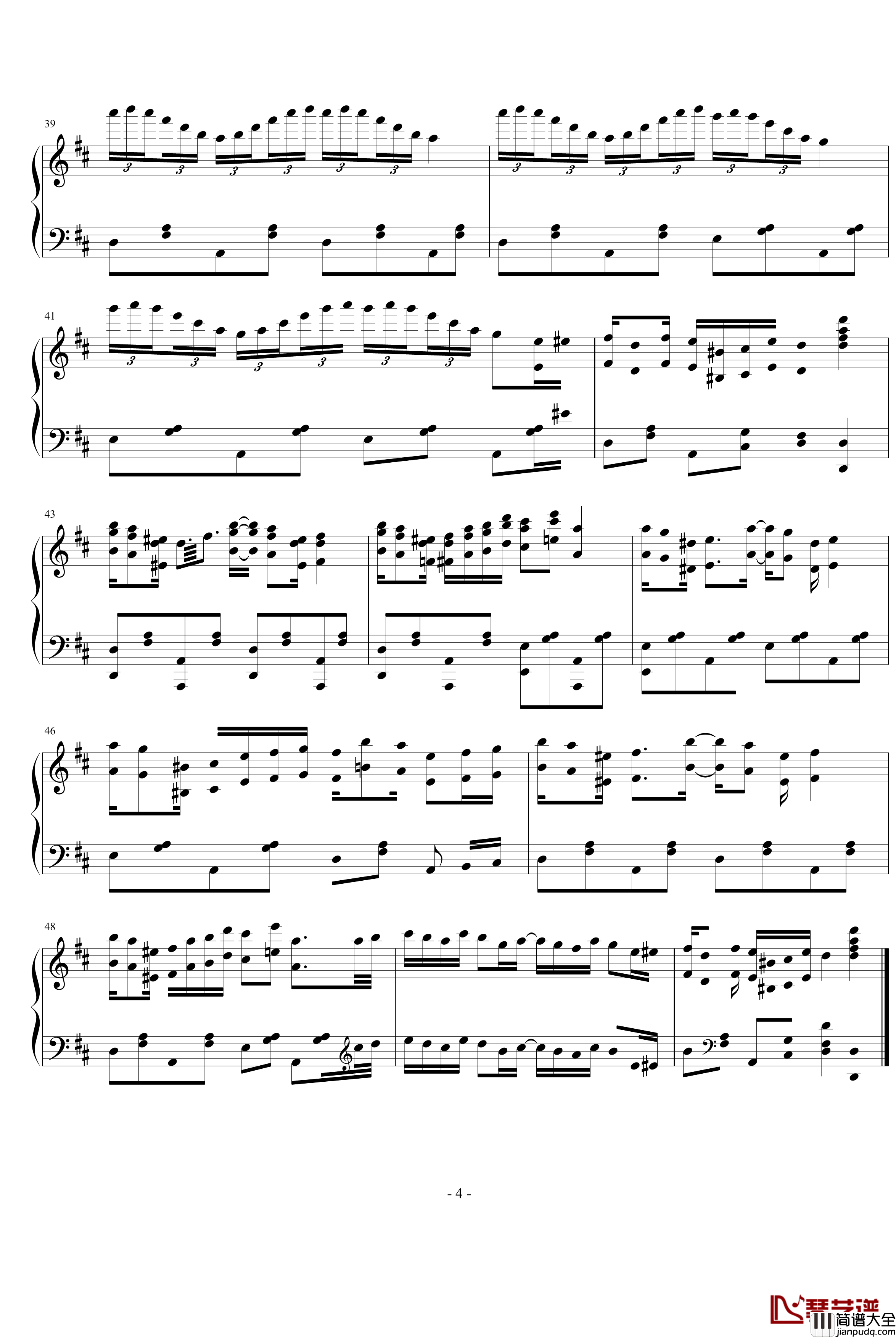 Spinach_Rag钢琴谱_最终幻想6_最终幻想