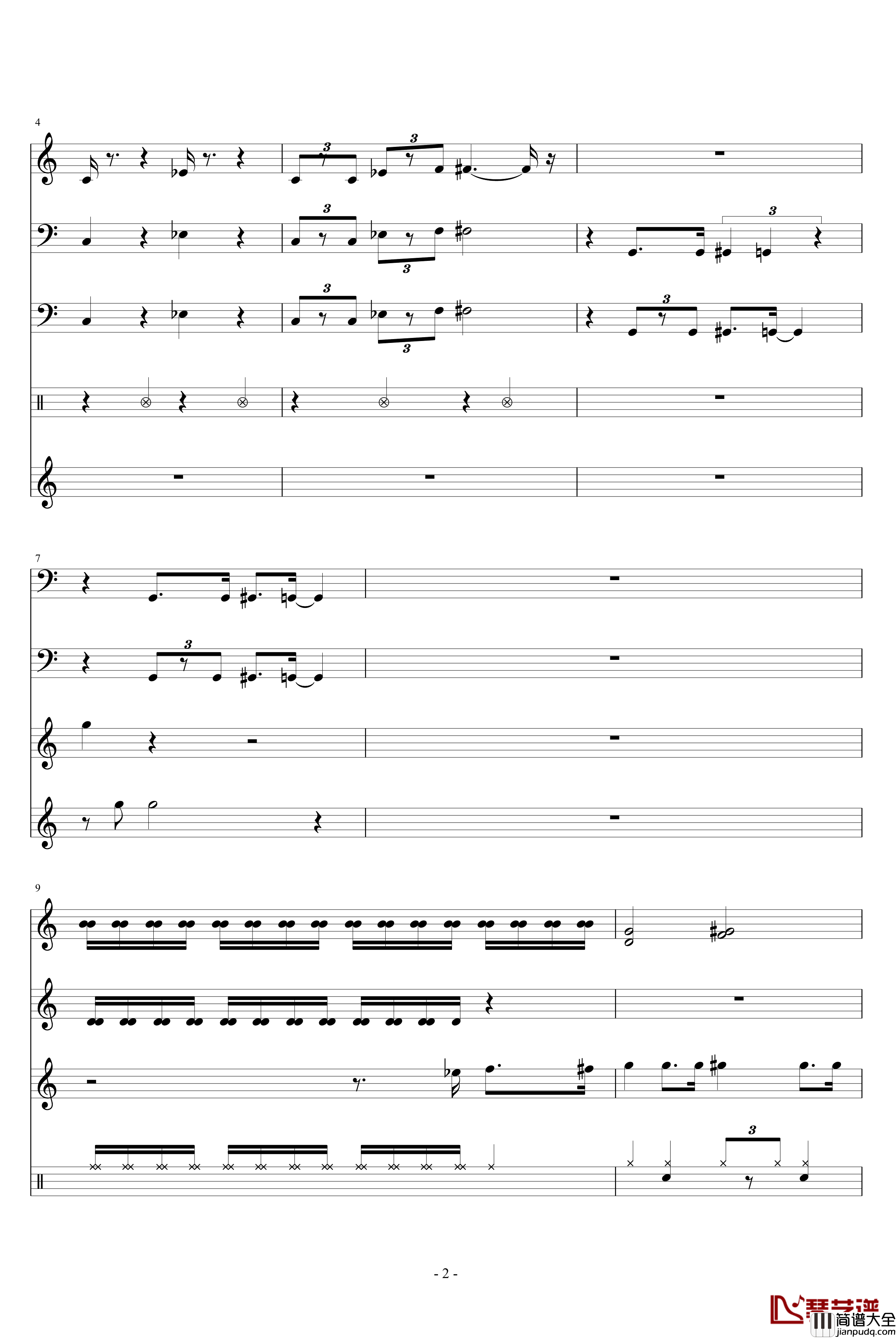 幽默鬼太郎钢琴谱_影视